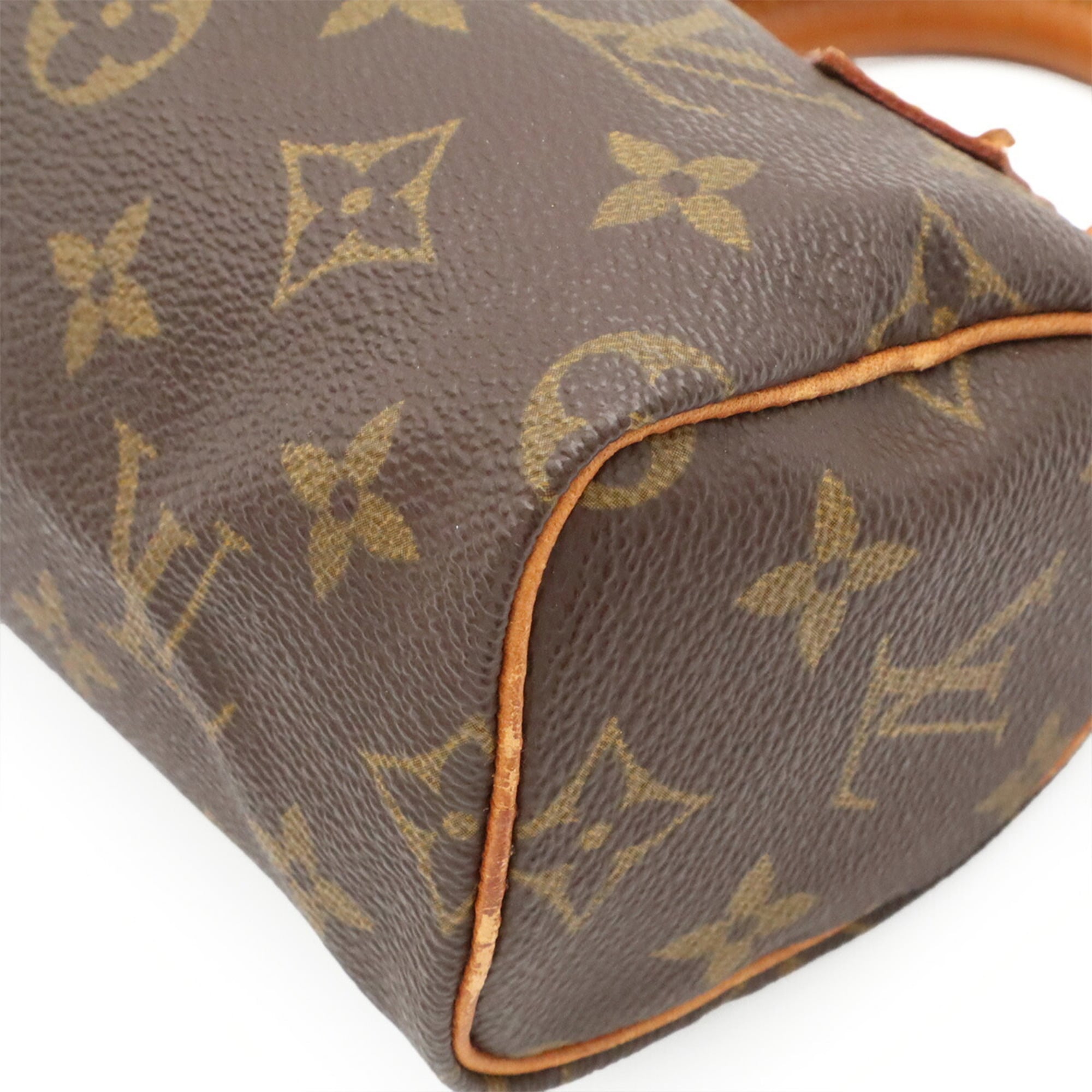 Louis Vuitton Brown Monogram Pvc Handbag Pouch (Pre-Owned)