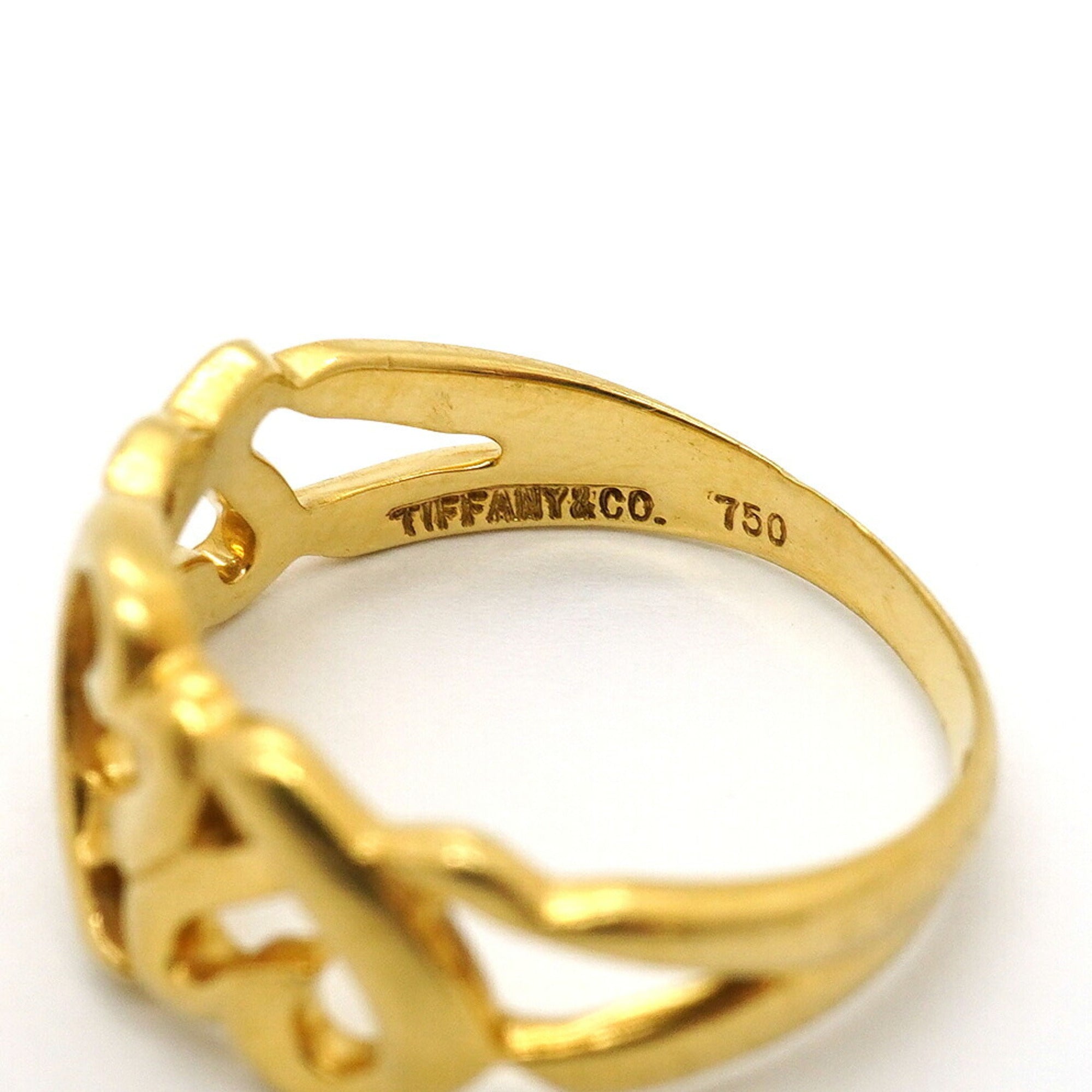 Tiffany Yellow Gold (18K) Band Ring (Pre-Owned)