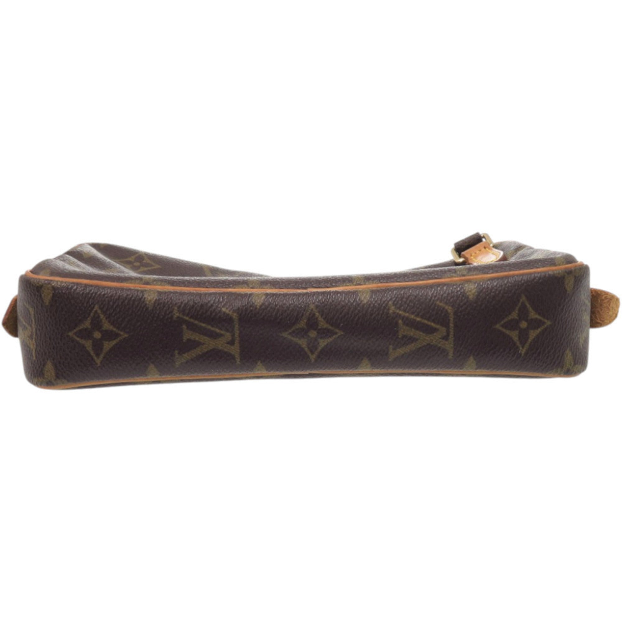 Louis Vuitton Brown Monogram Canvas Shoulder Bag (Pre-Owned)