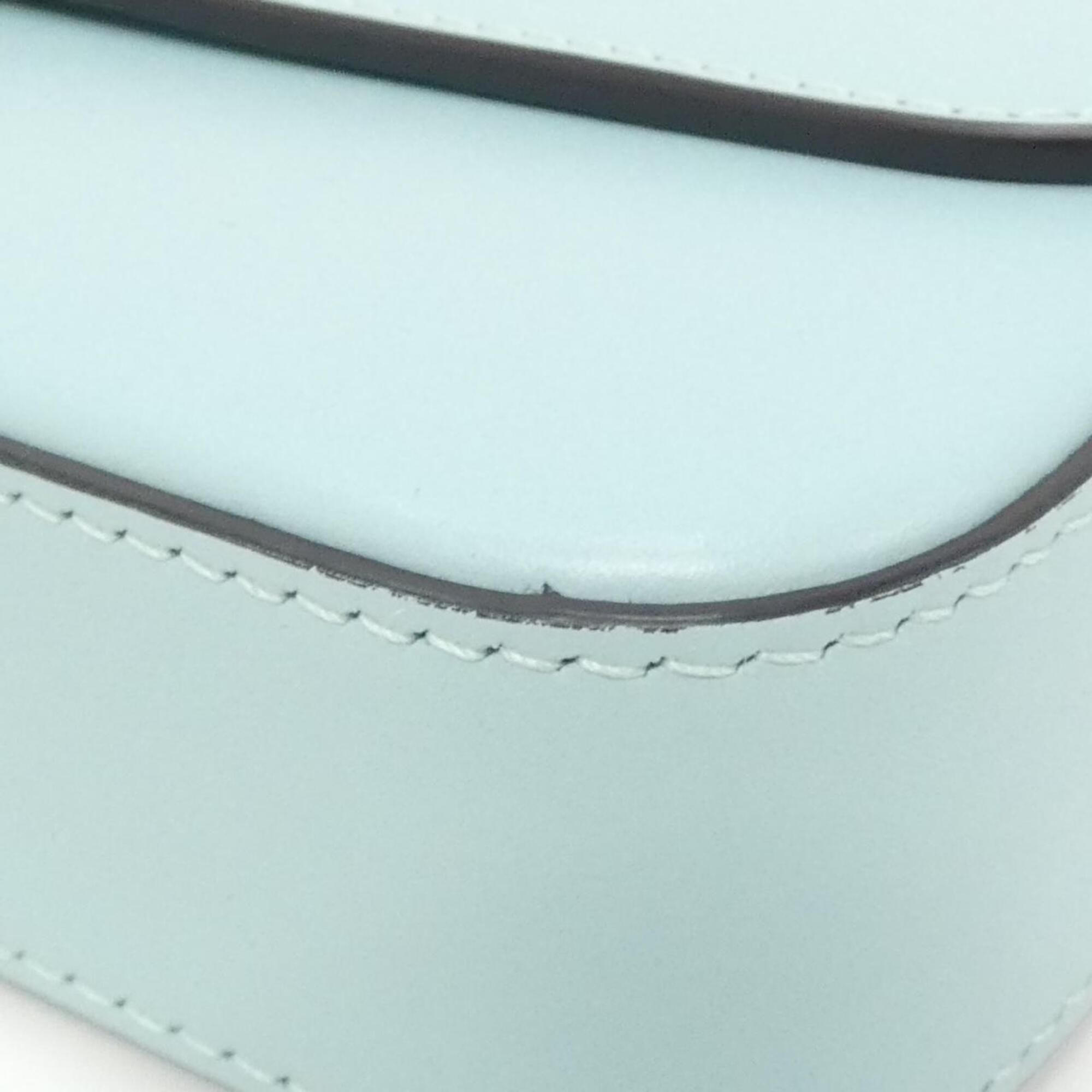 Cartier Light Blue Leather Shoulder Bag (Pre-Owned)