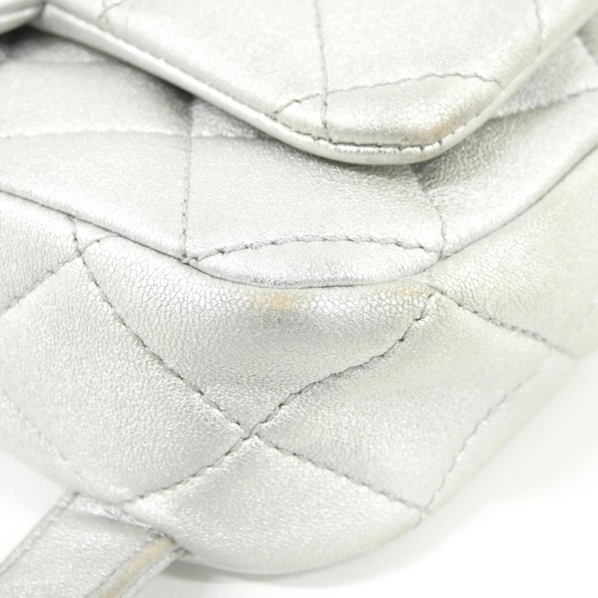 Chanel Silver Backpack (Pre-Owned)
