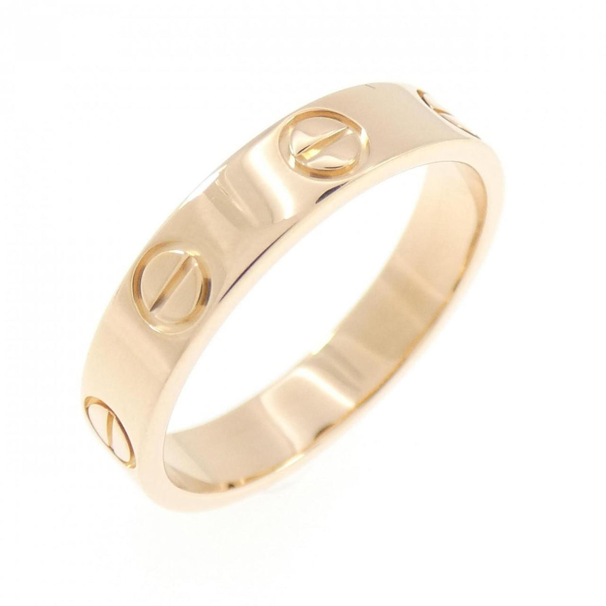 Cartier Pink Gold (18K) Band Ring (Pre-Owned)
