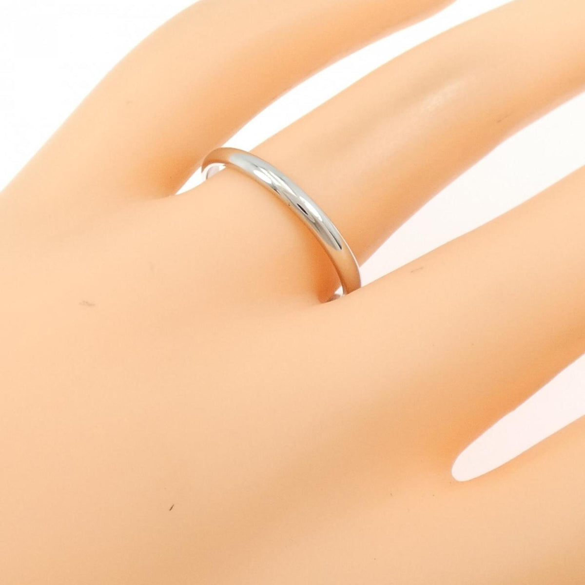 Cartier Platinum 950 Band Ring (Pre-Owned)