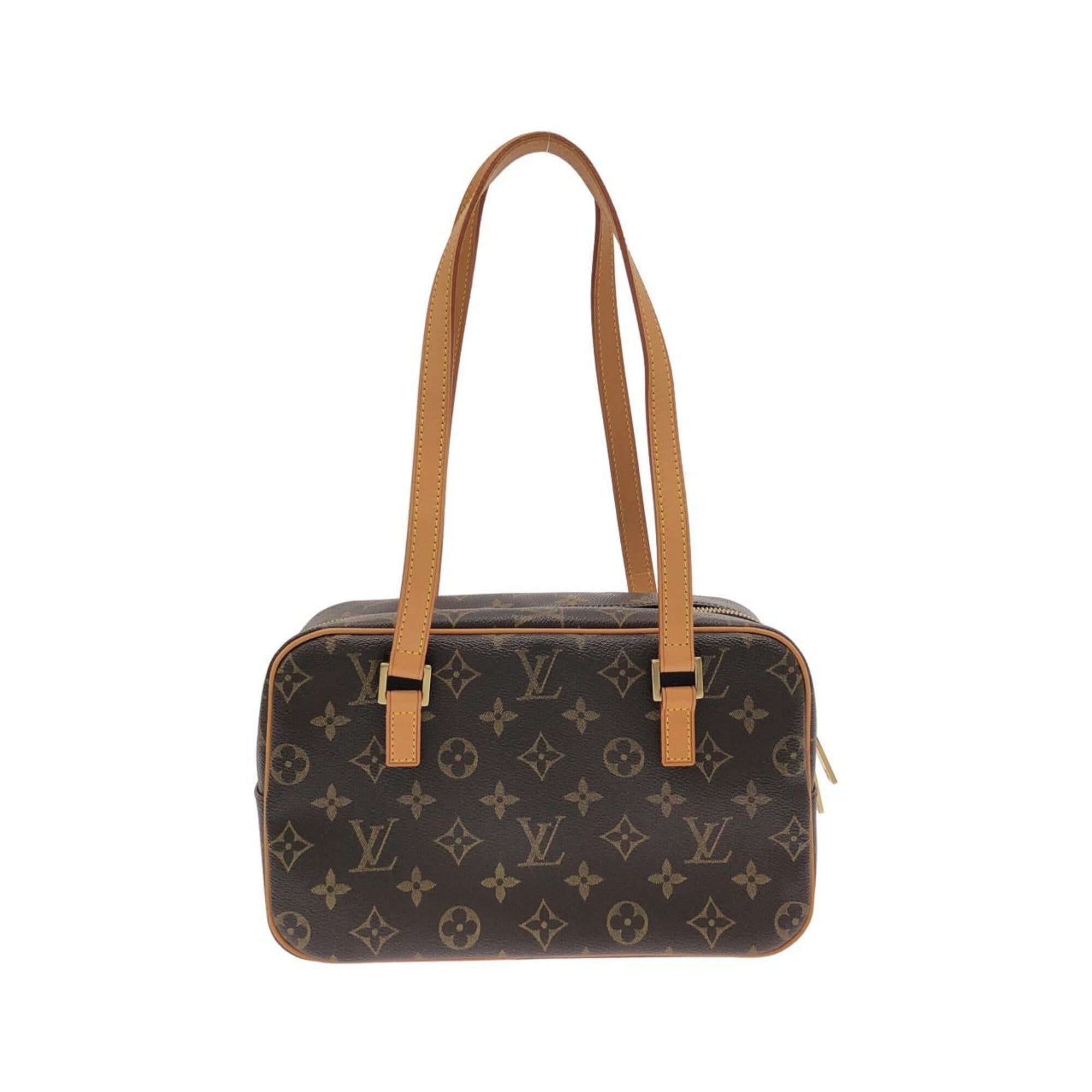 Louis Vuitton Brown Coated Canvas Shoulder Bag (Pre-Owned)