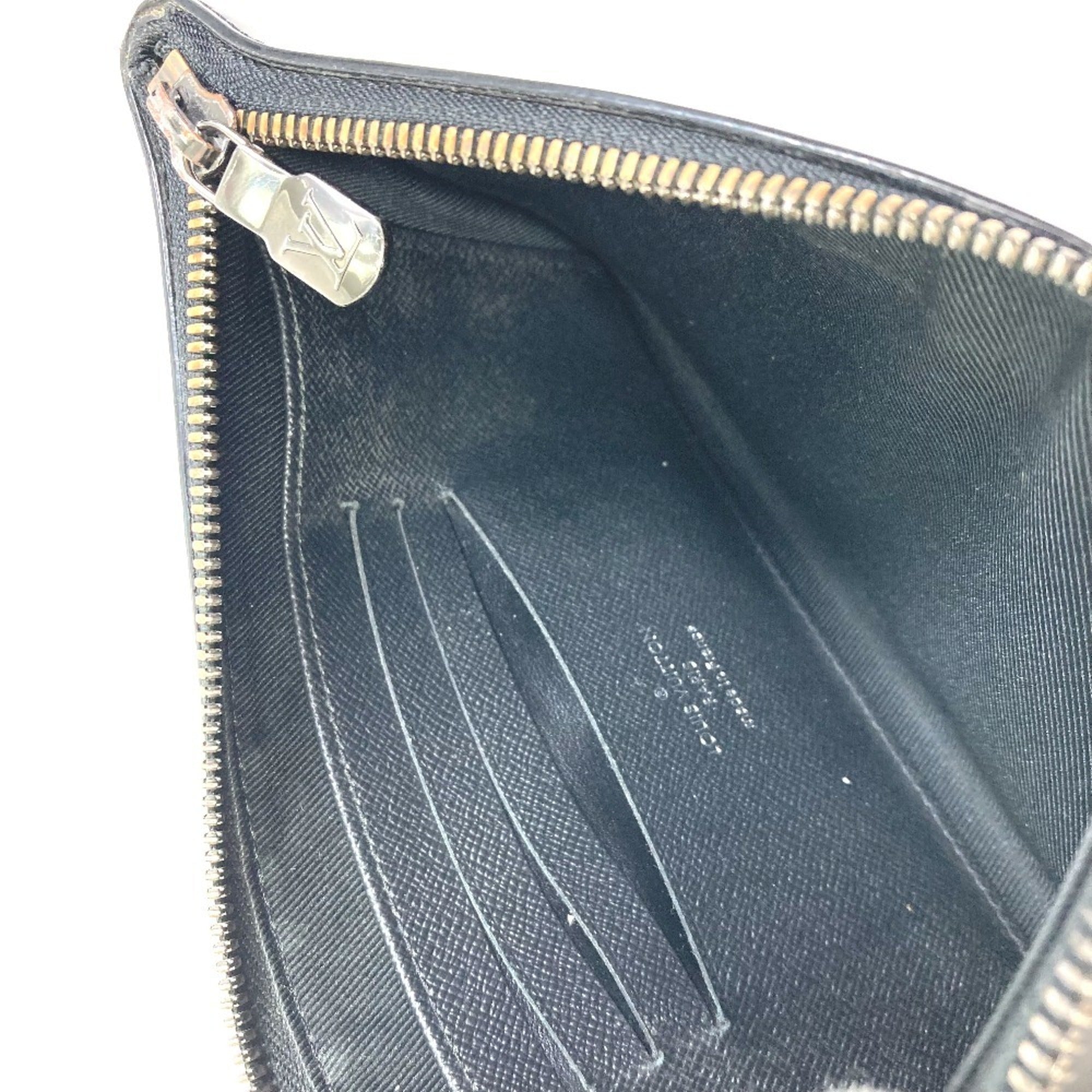 Louis Vuitton Black Monogram Eclipse Monogram Eclipse Pochette Pouch (Pre-Owned)