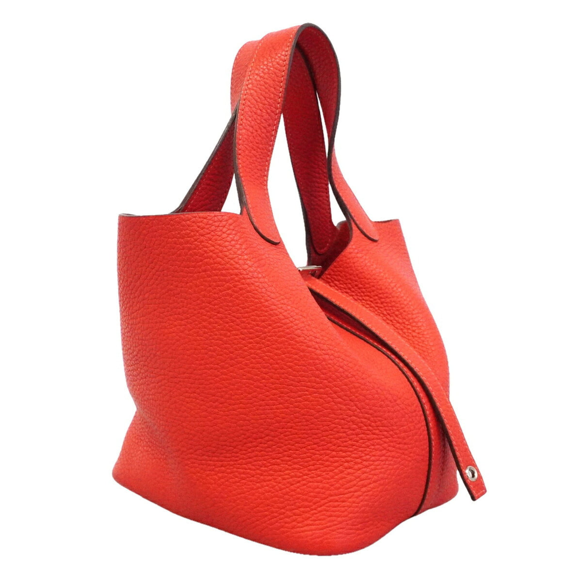 Hermes Bougainvillier Taurillon Clemence Leather Handbag (Pre-Owned)