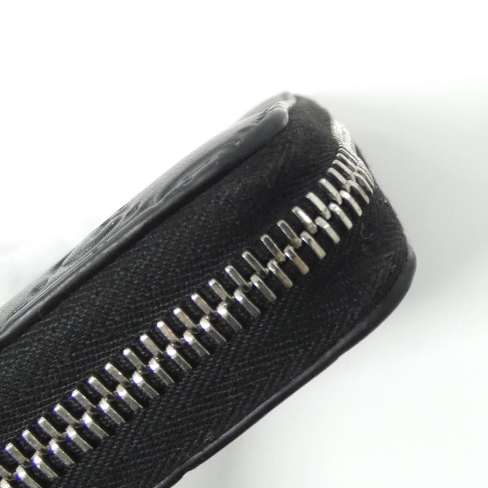 Gucci Black Leather Long Wallet (Bi-Fold) (Pre-Owned)