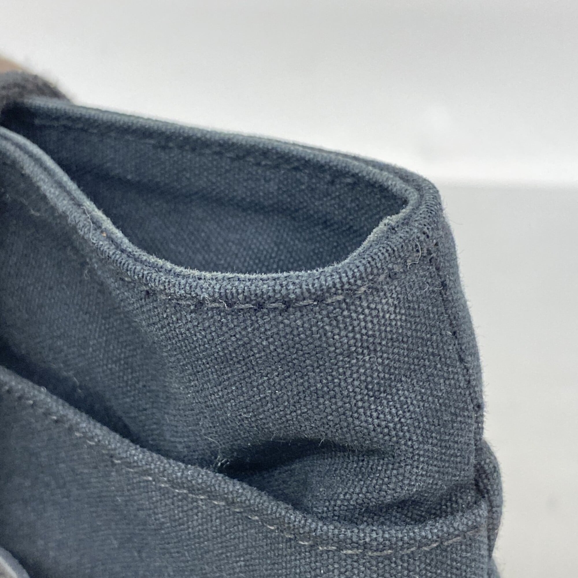 Hermes Black Canvas Tote Bag (Pre-Owned)