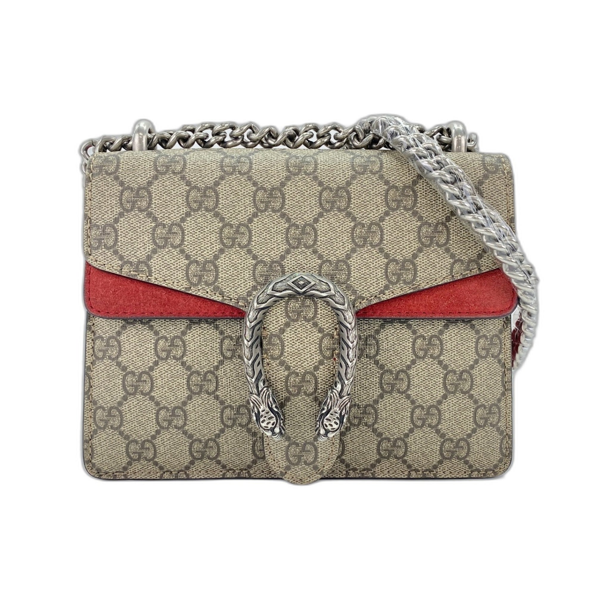 Gucci Red Color Shoulder Bag (Pre-Owned)