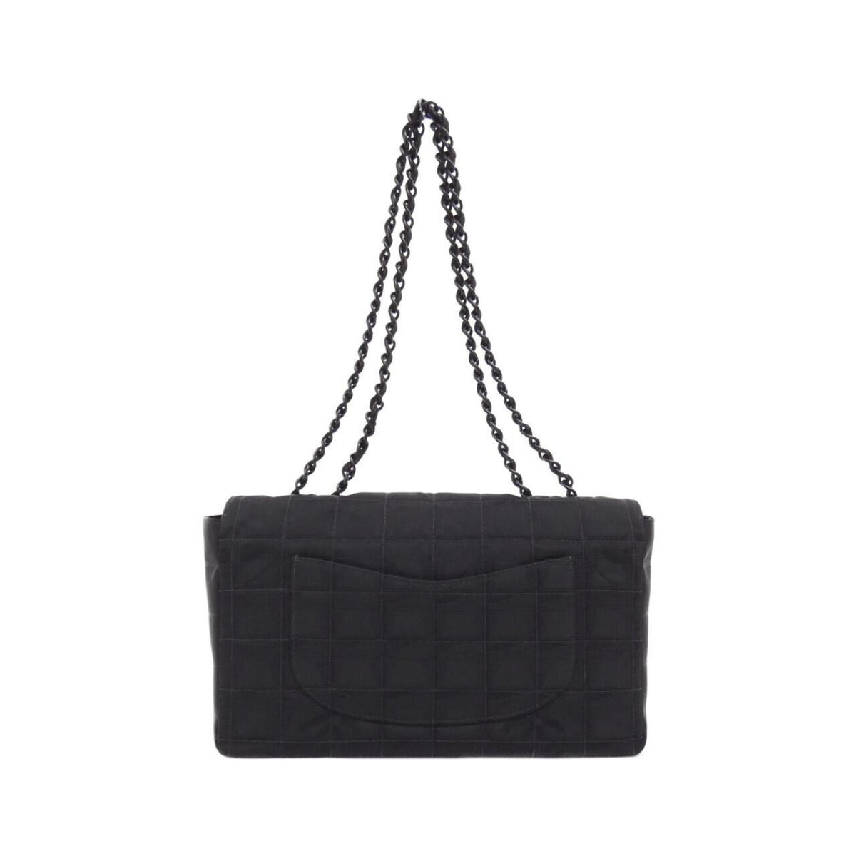 Chanel Black Nylon Shoulder Bag (Pre-Owned)
