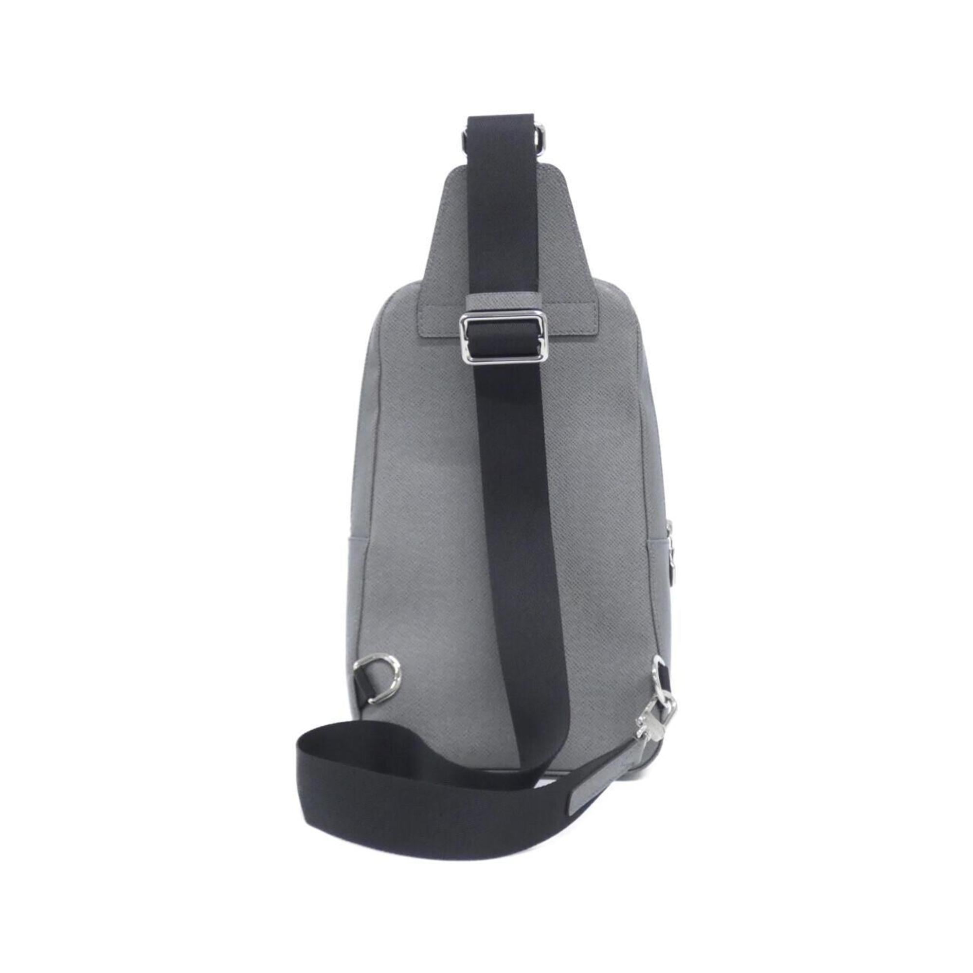 Louis Vuitton Gris Leather Shoulder Bag (Pre-Owned)