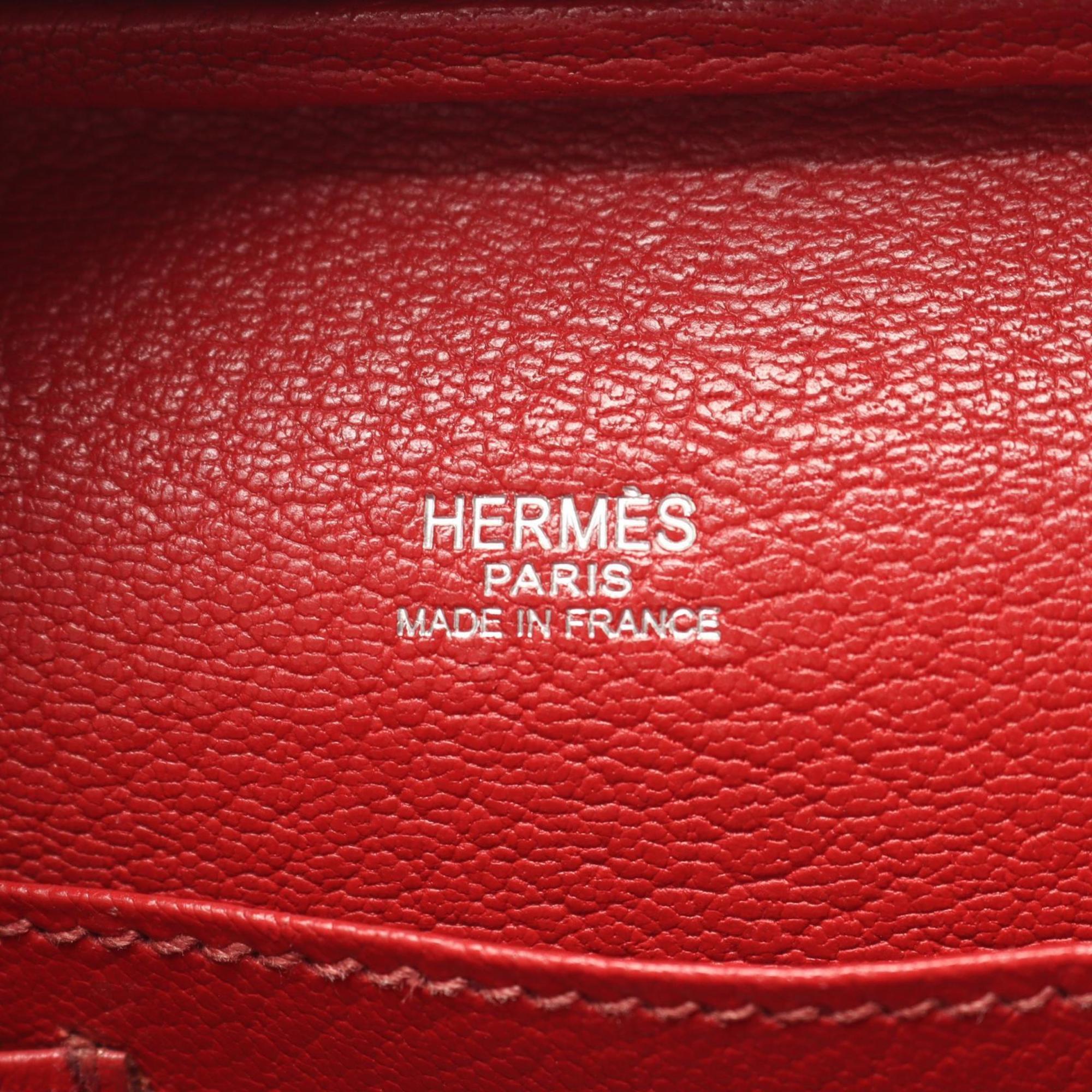 Hermes Red Color Epsom Leather Handbag (Pre-Owned)