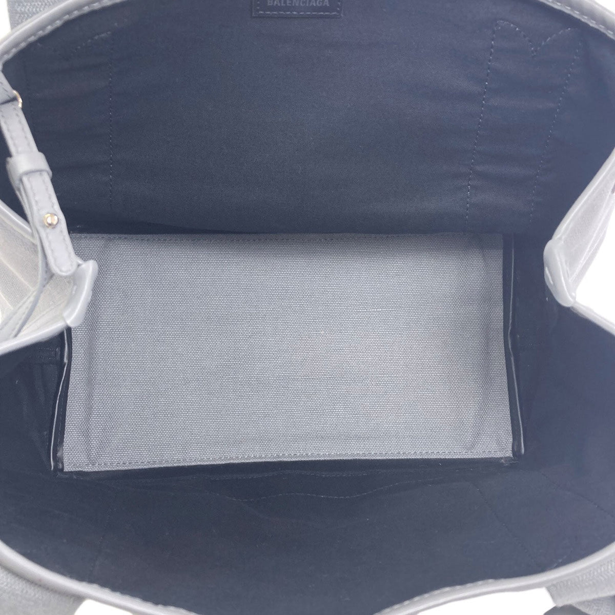 Balenciaga Gray Canvas Tote Bag (Pre-Owned)