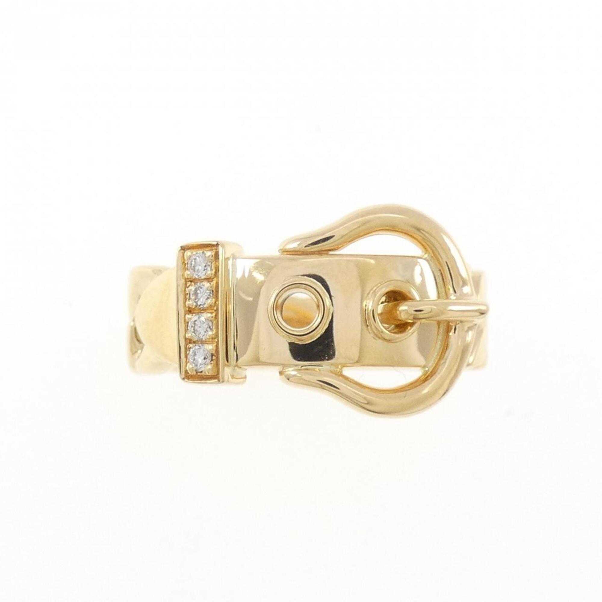 Hermes Yellow Gold (18K) Band Ring (Pre-Owned)