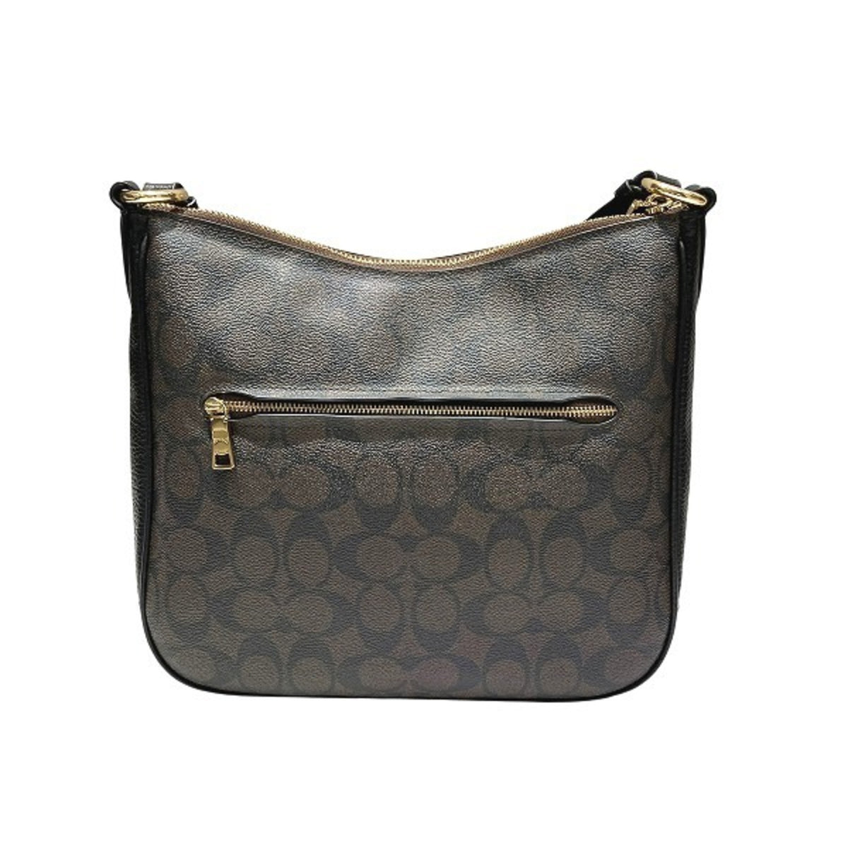 Coach Brown Pvc Leather Shoulder Bag (Pre-Owned)