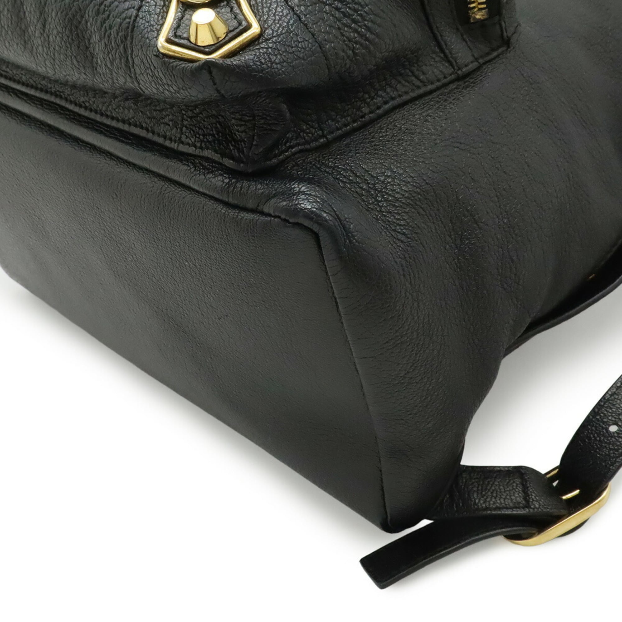 Balenciaga Black Leather Backpack (Pre-Owned)