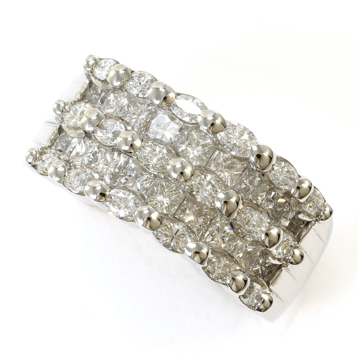 Unbranded Platinum Platinum 900 Band Ring (Pre-Owned)