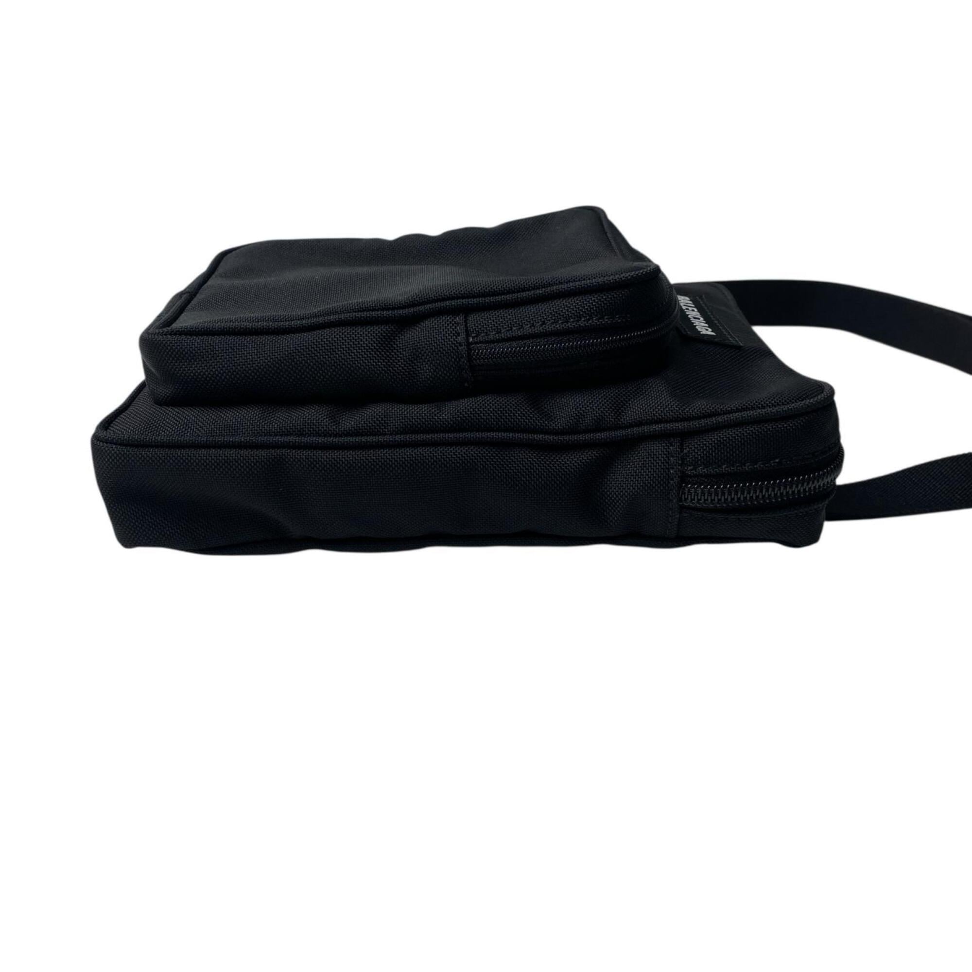 Balenciaga Black Nylon Sling Bag (Pre-Owned)