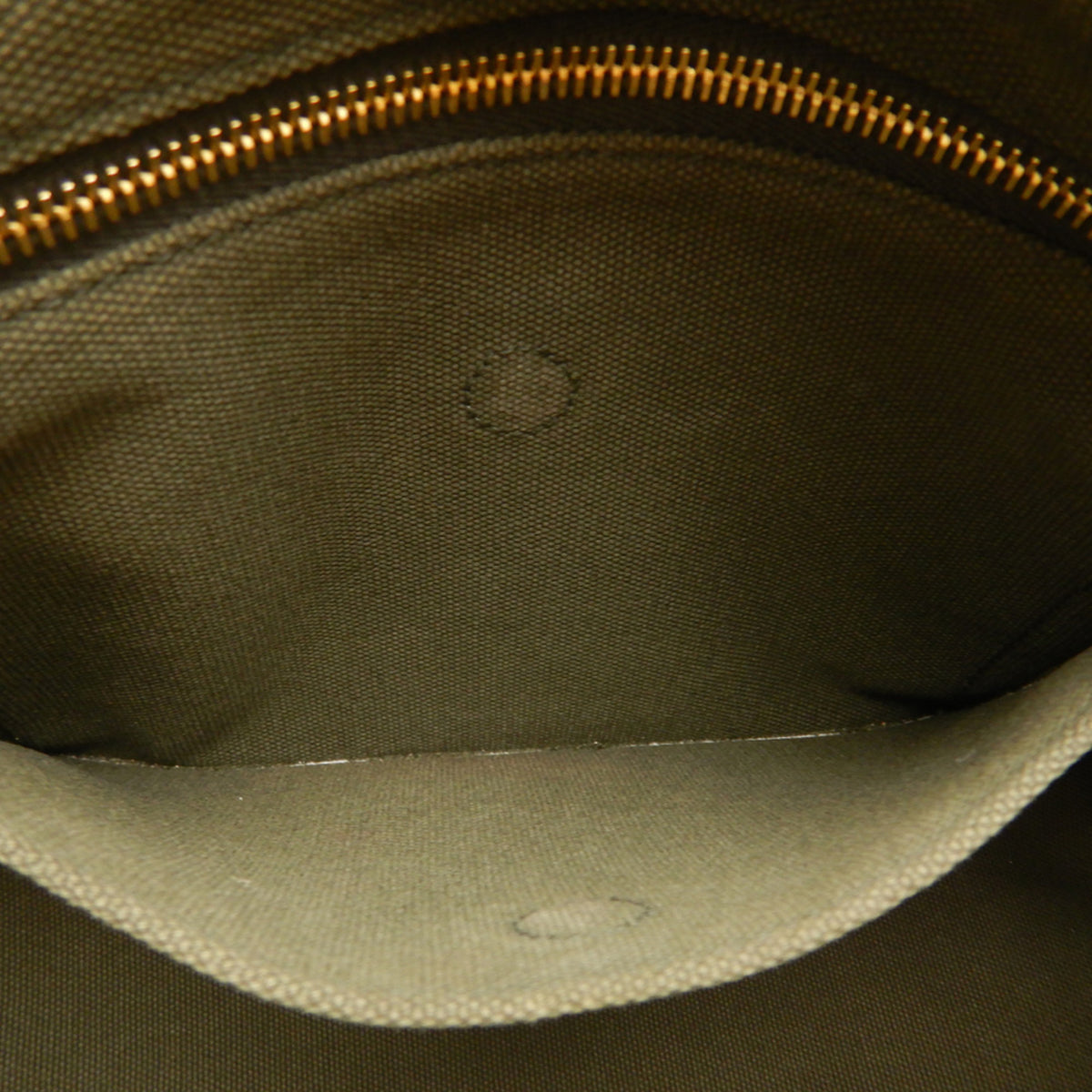 Prada Canapa Gold Canvas Tote Bag (Pre-Owned)