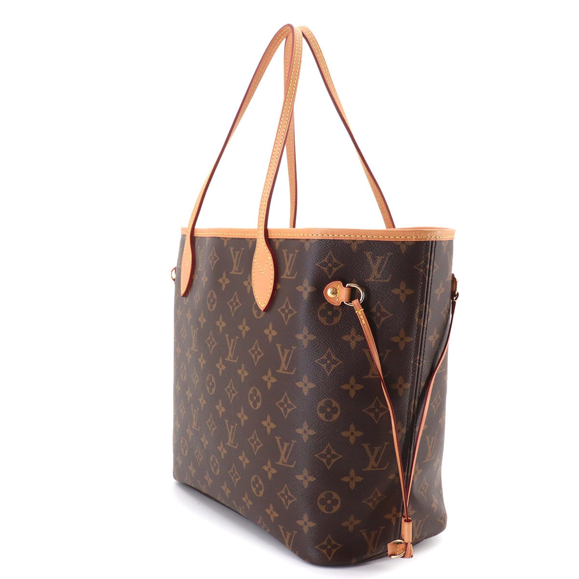 Louis Vuitton Beige Brown Monogram Monogram Canvas Handbag Tote Bag (Pre-Owned)