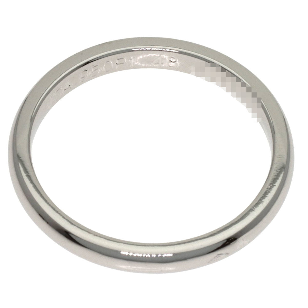 Van Cleef & Arpels Platinum 950 Band Ring (Pre-Owned)