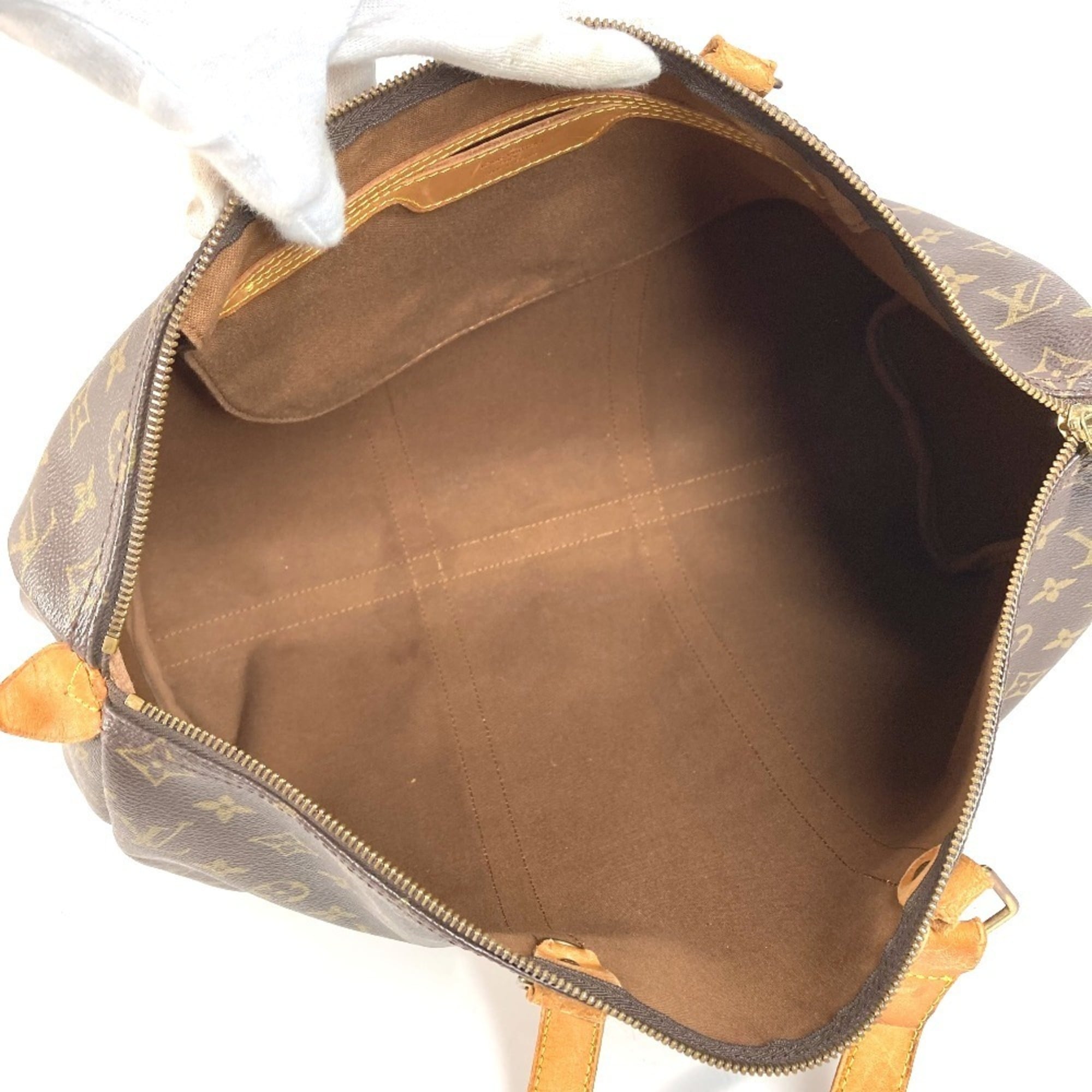 Louis Vuitton Brown Monogram Shoulder Bag Tote Bag (Pre-Owned)