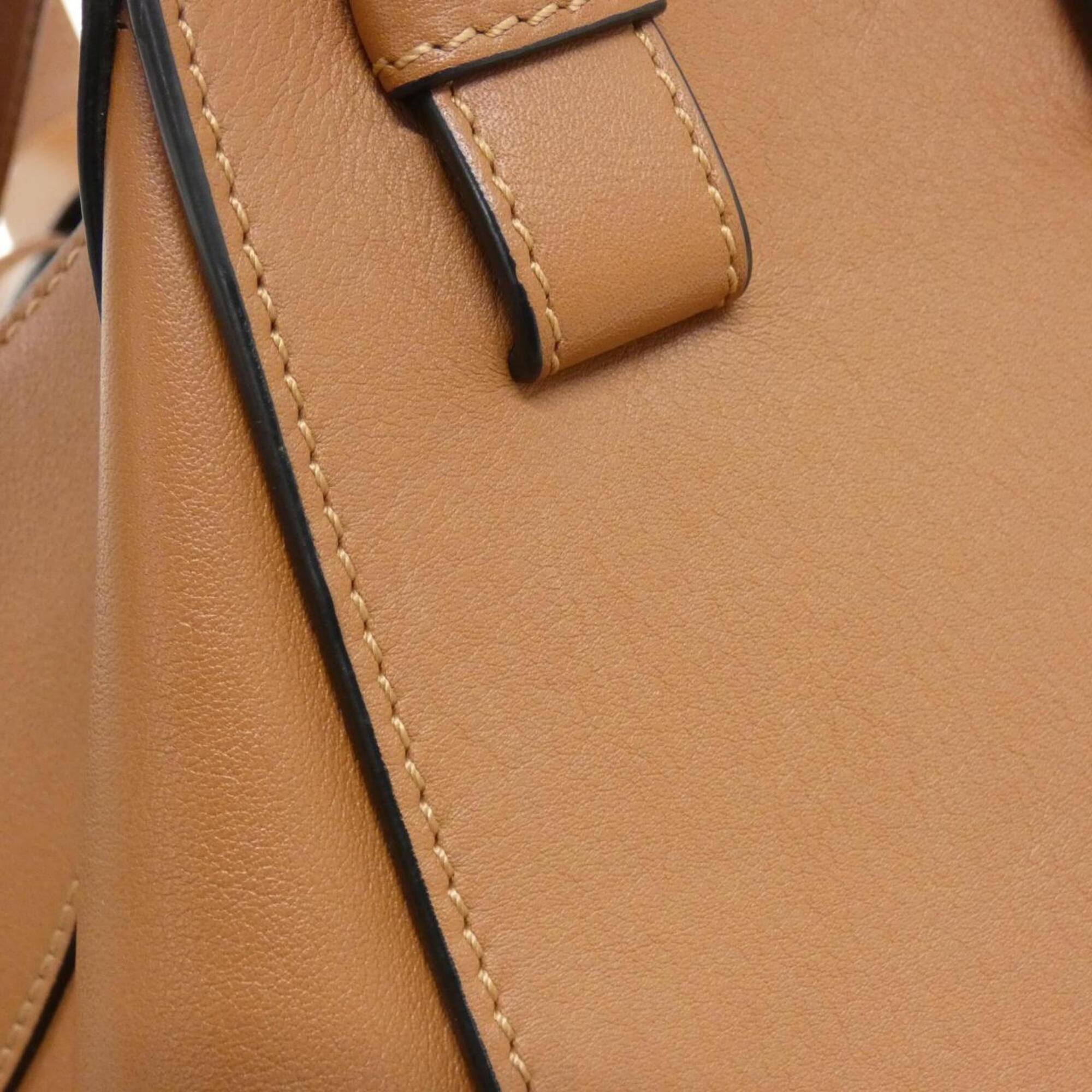 Loewe Hammock Silver Leather Shoulder Bag (Pre-Owned)