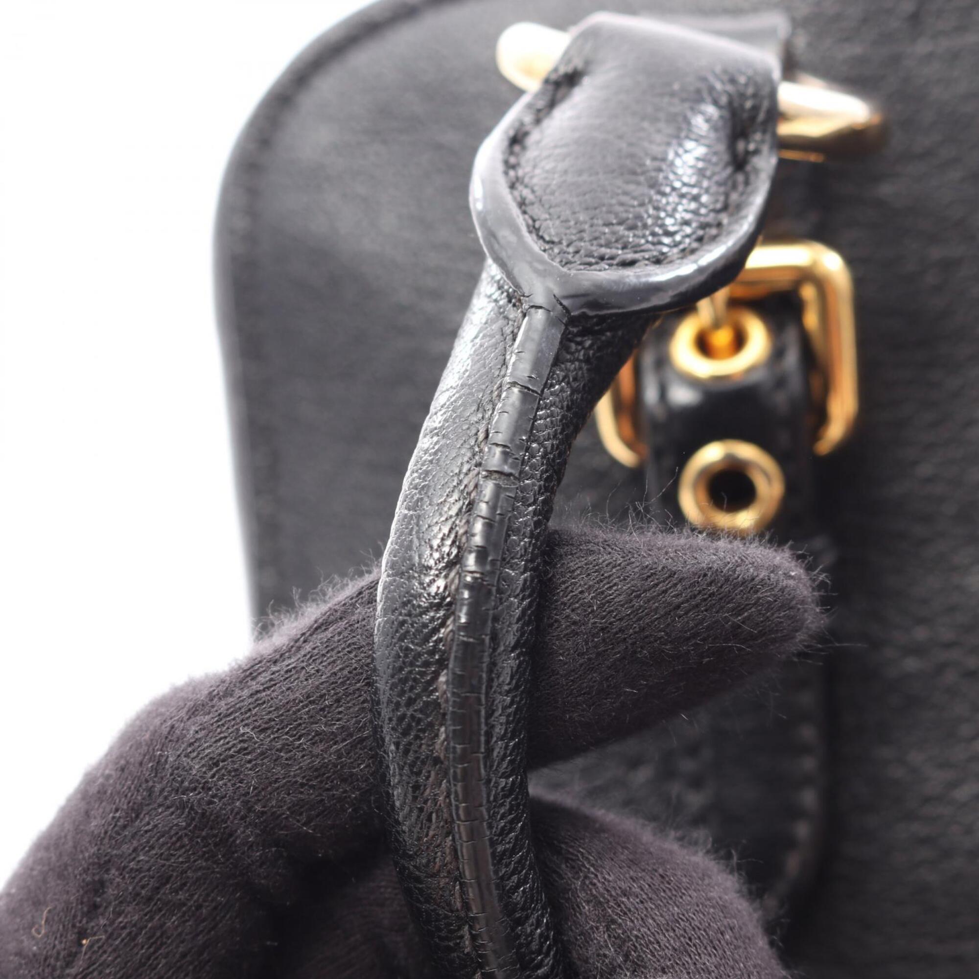 Miu Miu Black Leather Handbag (Pre-Owned)