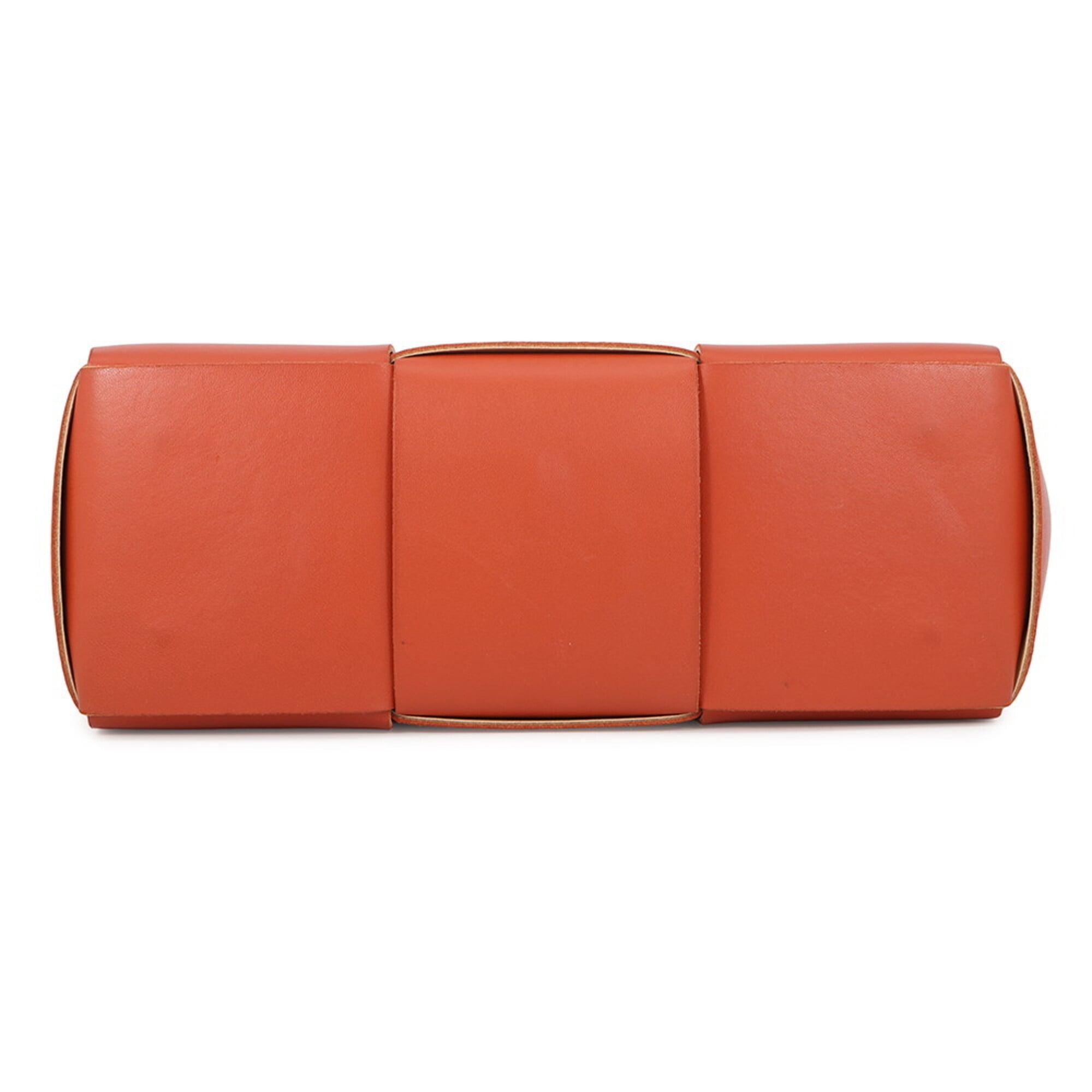 Bottega Veneta Red Color Intrecciato Handbag Pouch (Pre-Owned)