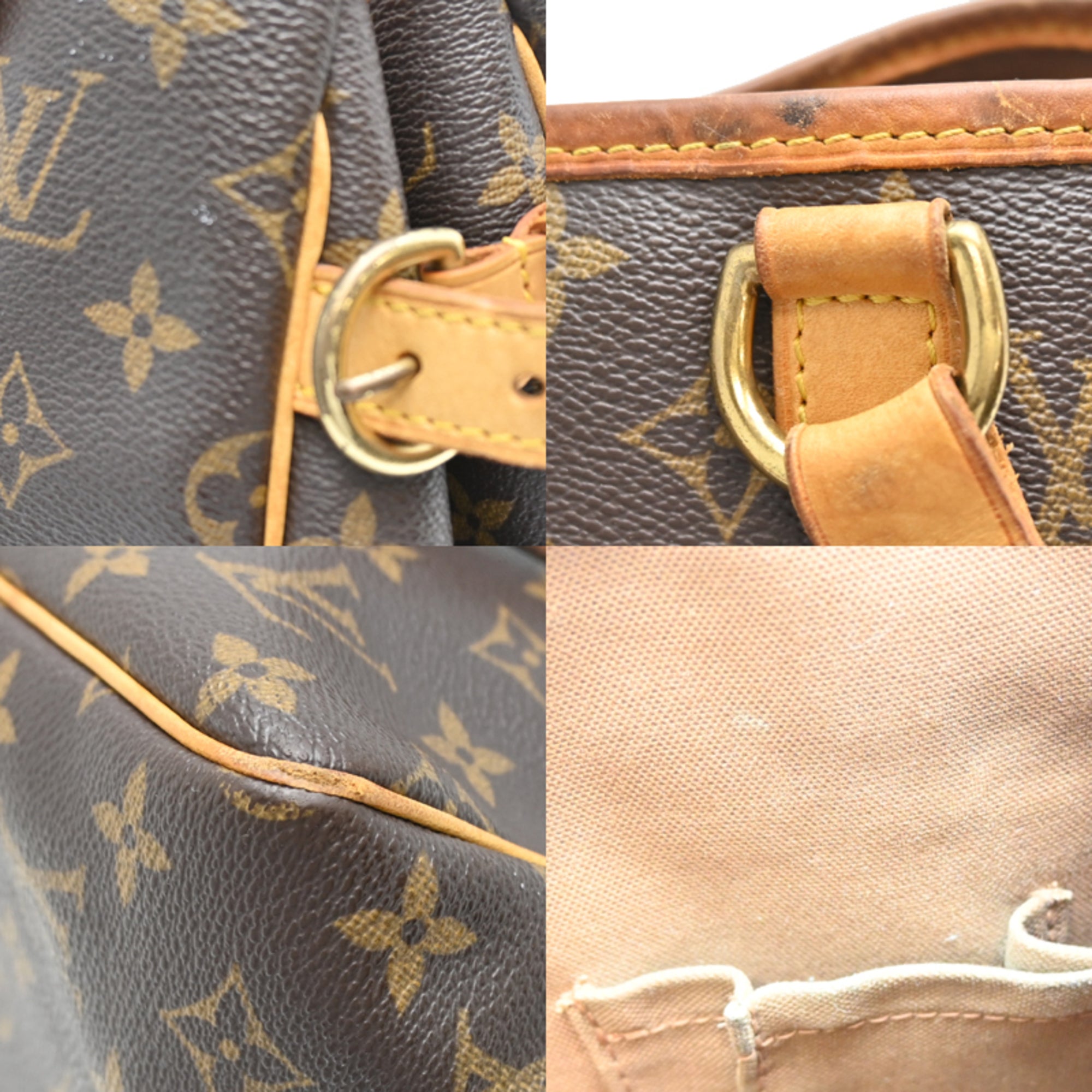 Louis Vuitton Brown Monogram Handbag (Pre-Owned)
