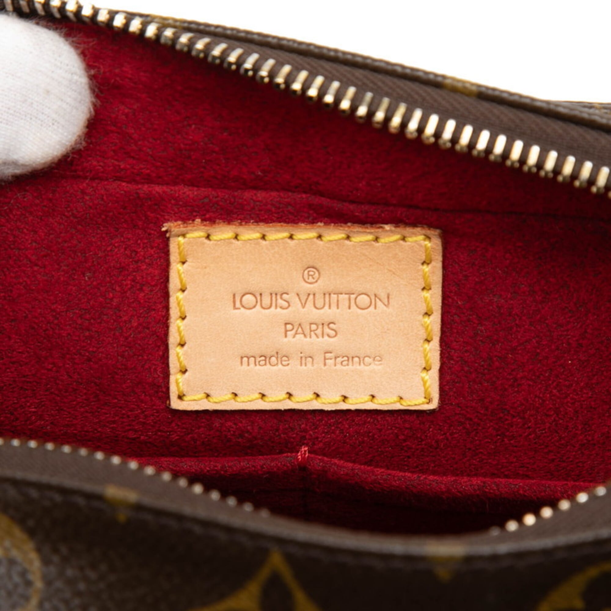 Louis Vuitton Brown Pvc Leather Shoulder Bag (Pre-Owned)