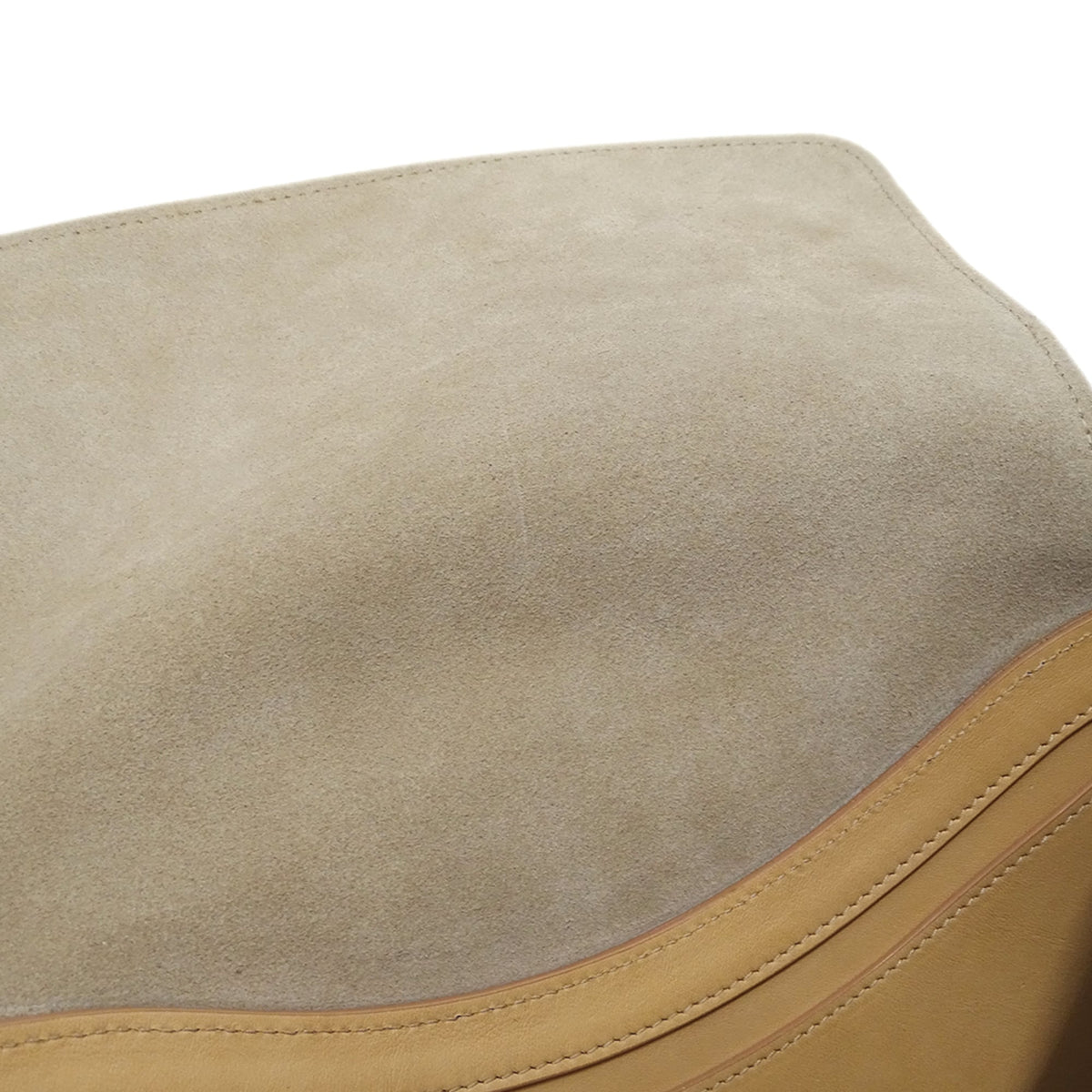 Chloé Beige Leather Handbag Shoulder Bag (Pre-Owned)