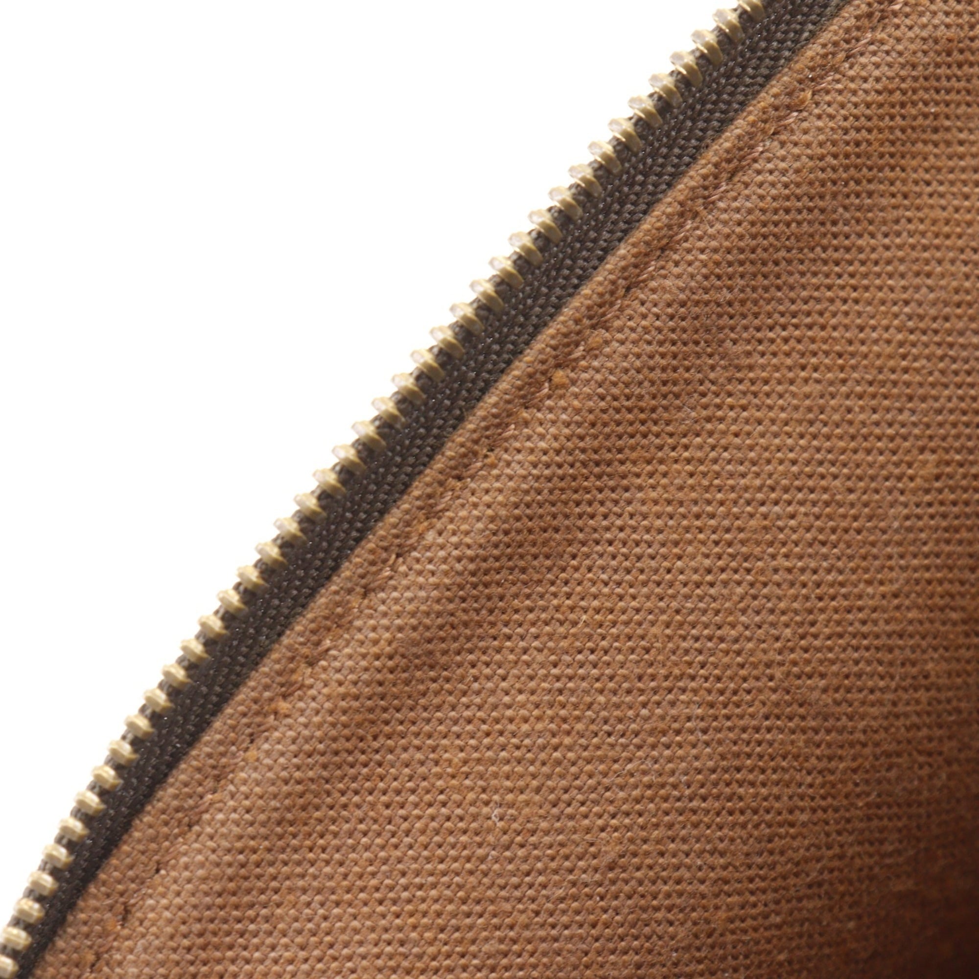 Louis Vuitton Brown Monogram Leather Pouch (Pre-Owned)