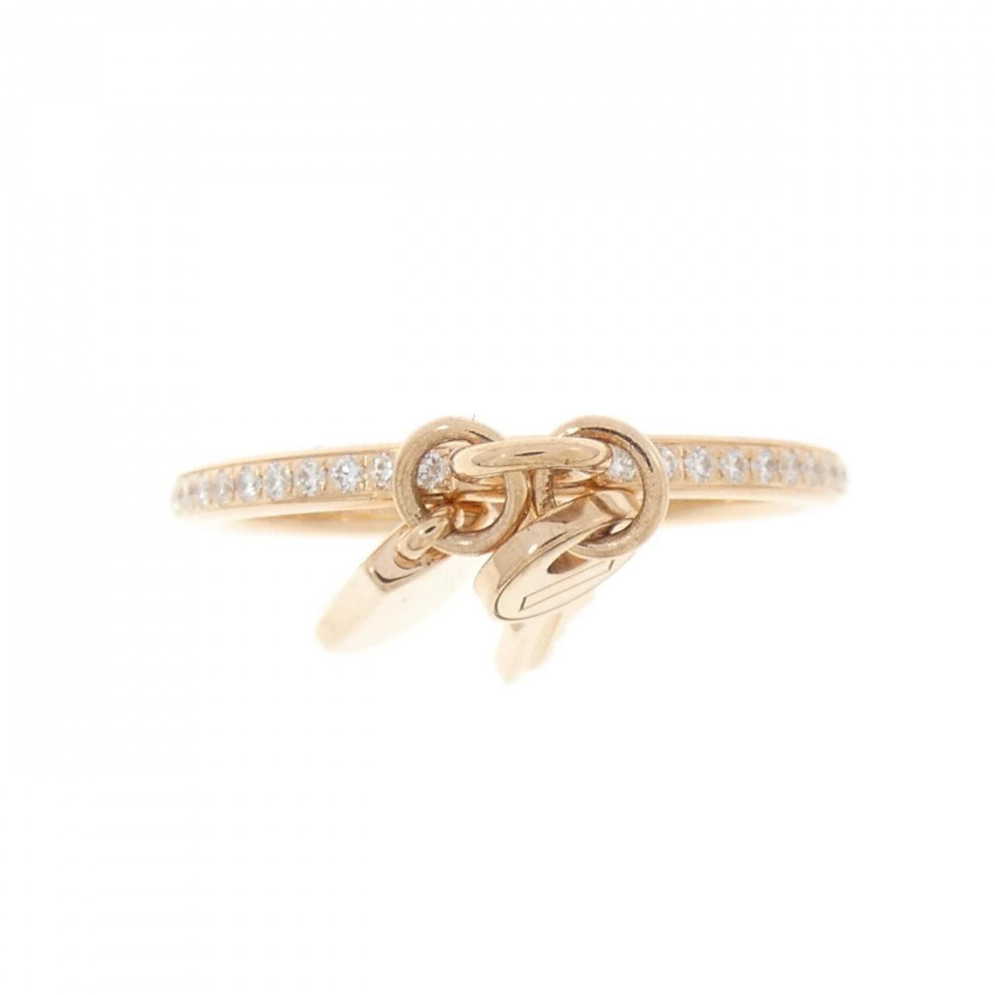 Hermes Pink Gold (18K) Band Ring (Pre-Owned)