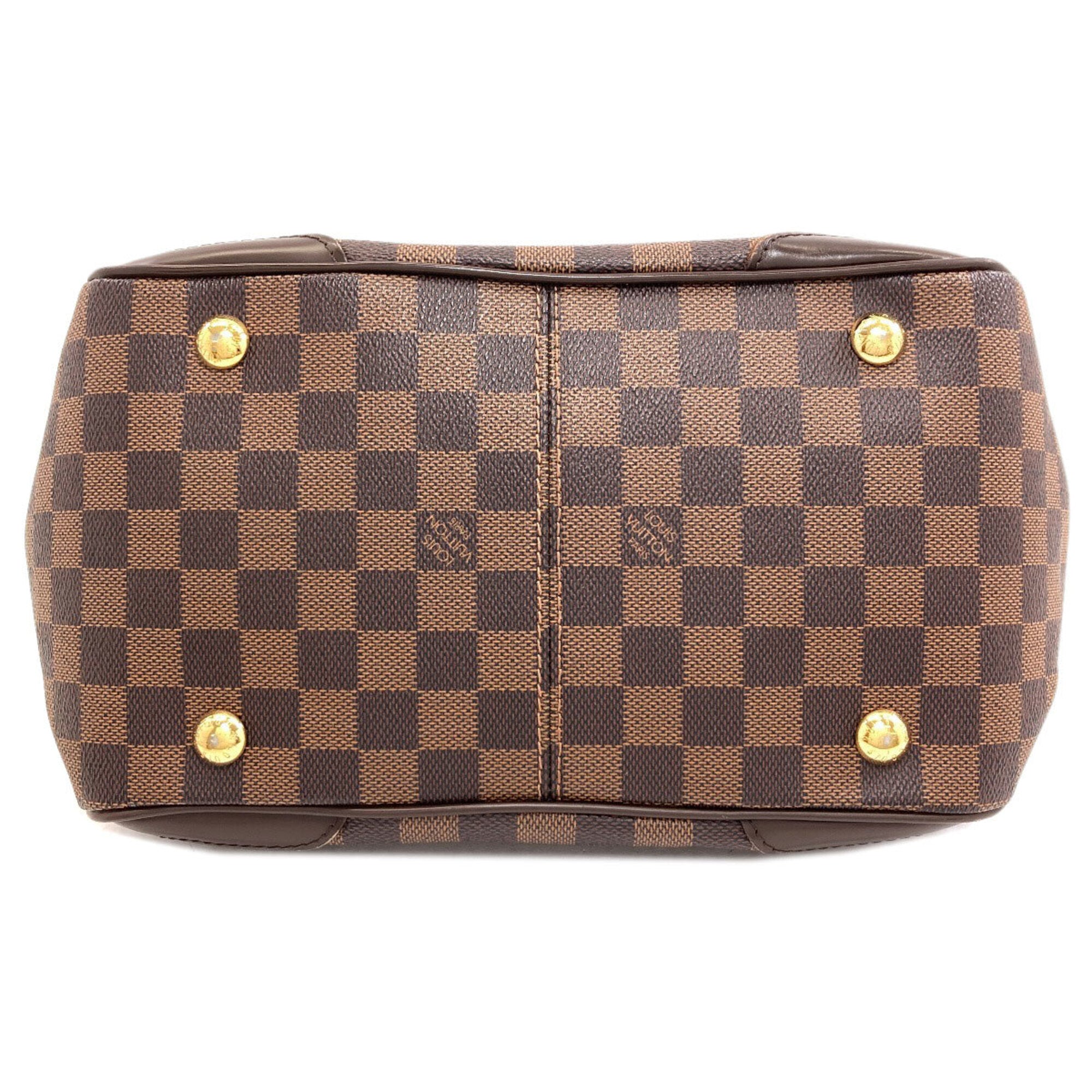 Louis Vuitton Damier Damier Canvas Ebene Damier Canvas Handbag (Pre-Owned)