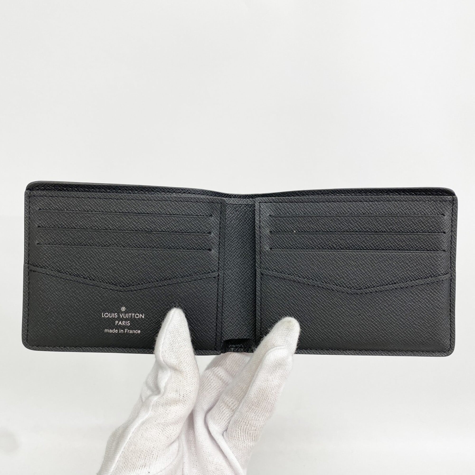 Louis Vuitton Noir Bill Wallet (Bi-Fold) (Pre-Owned)