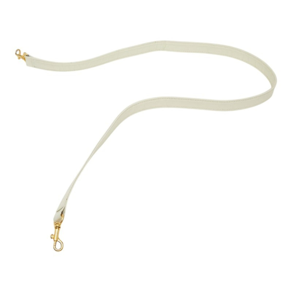Saint Laurent White Leather Handbag Shoulder Bag (Pre-Owned)