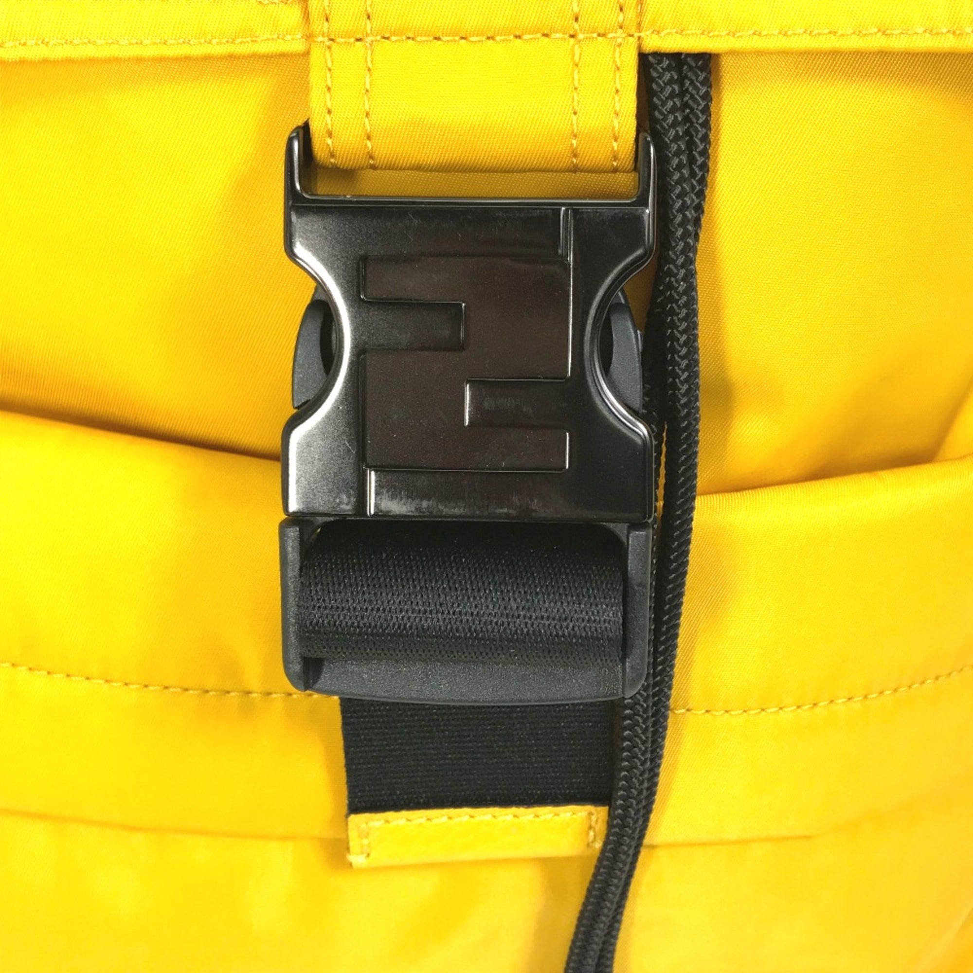Fendi Yellow Other Backpack (Pre-Owned)