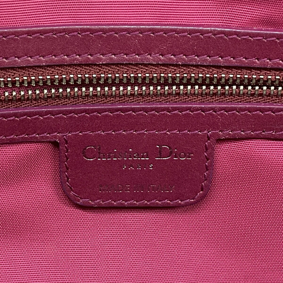 Christian Dior Purple Pvc Tote Bag (Pre-Owned)