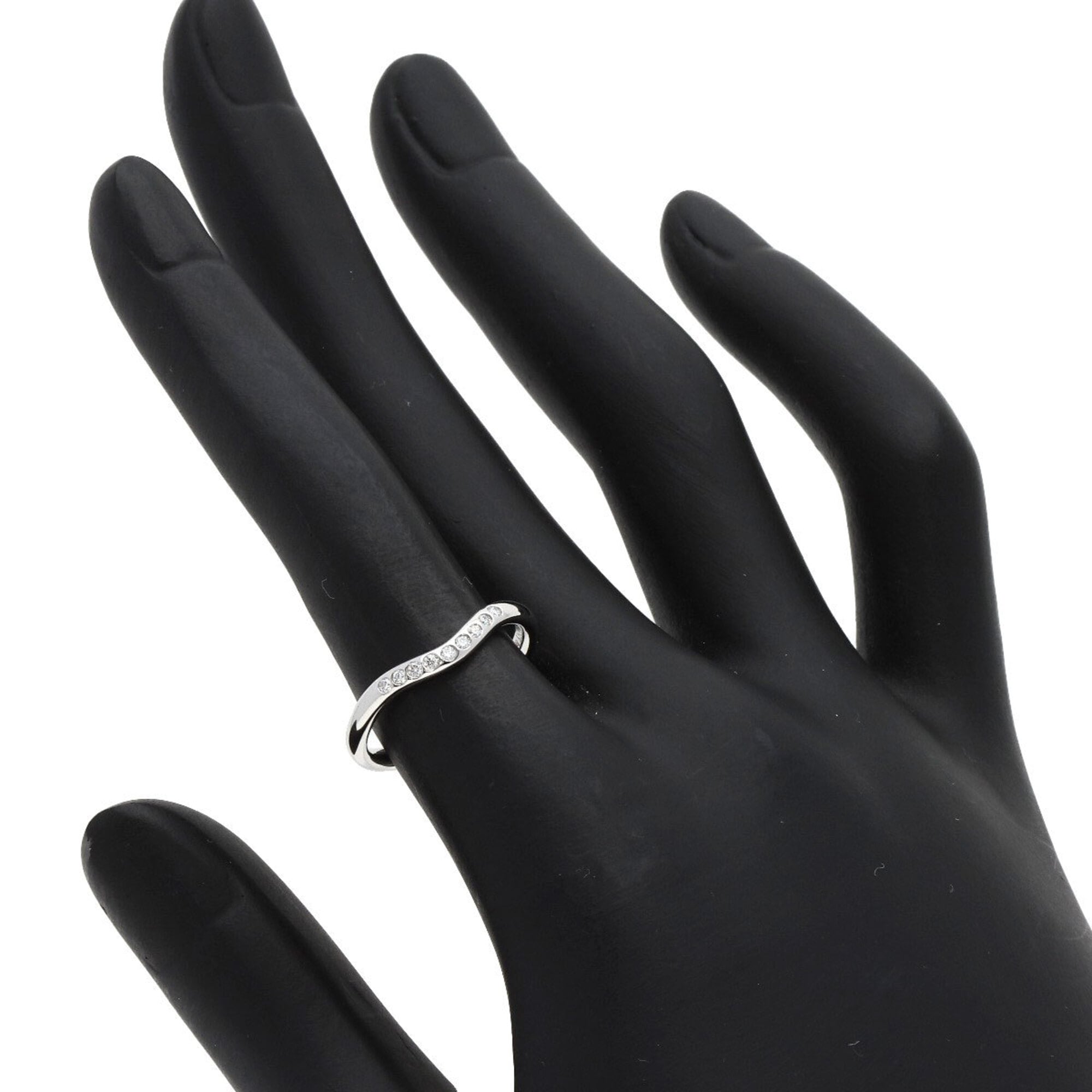 Tiffany Platinum 950 Band Ring (Pre-Owned)