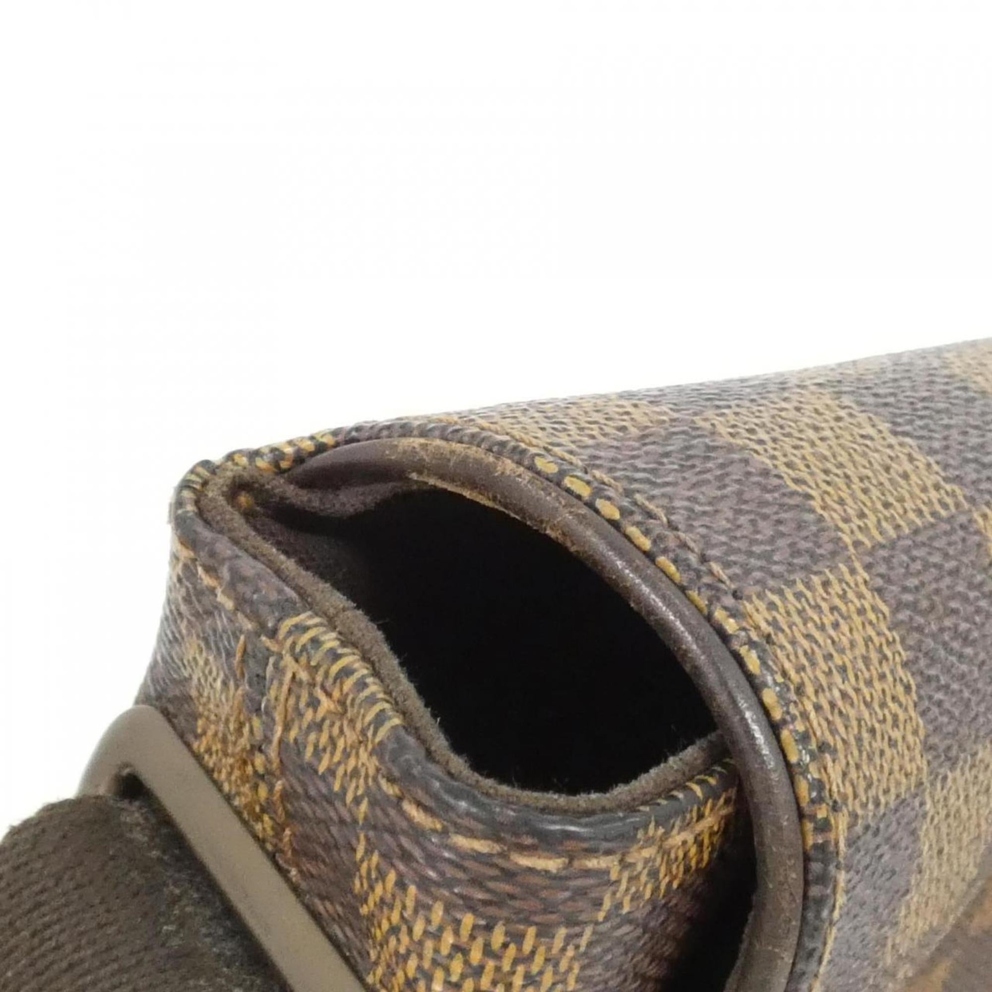 Louis Vuitton Brown Ebene Coated Canvas Shoulder Bag (Pre-Owned)