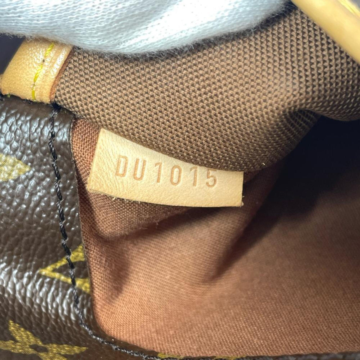 Louis Vuitton Brown Monogram Canvas Shoulder Bag (Pre-Owned)