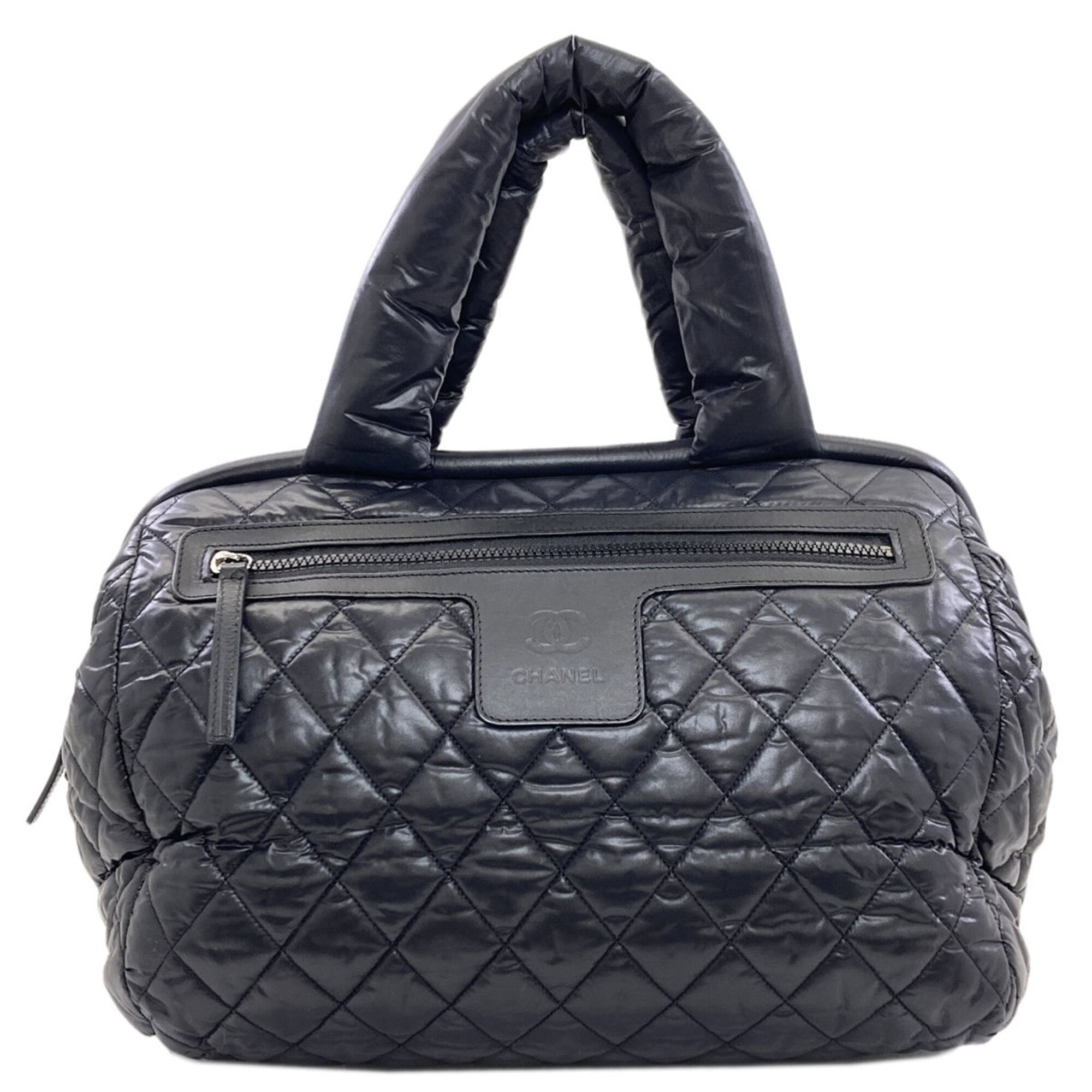 Chanel Black Nylon Boston Bag (Pre-Owned)