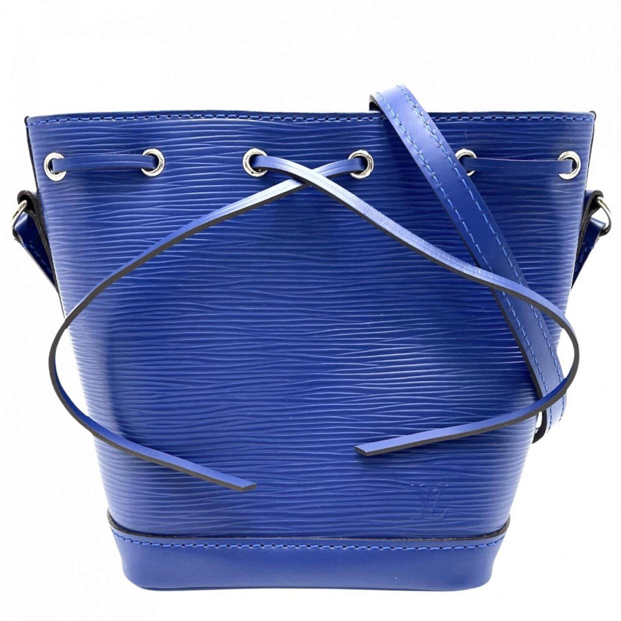 Louis Vuitton Blue Blueberry Epi Leather Shoulder Bag (Pre-Owned)