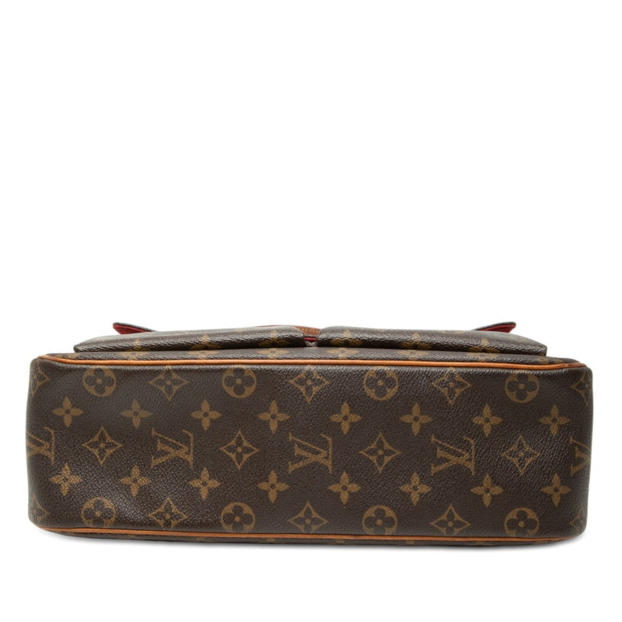 Louis Vuitton Brown Pvc Leather Shoulder Bag (Pre-Owned)