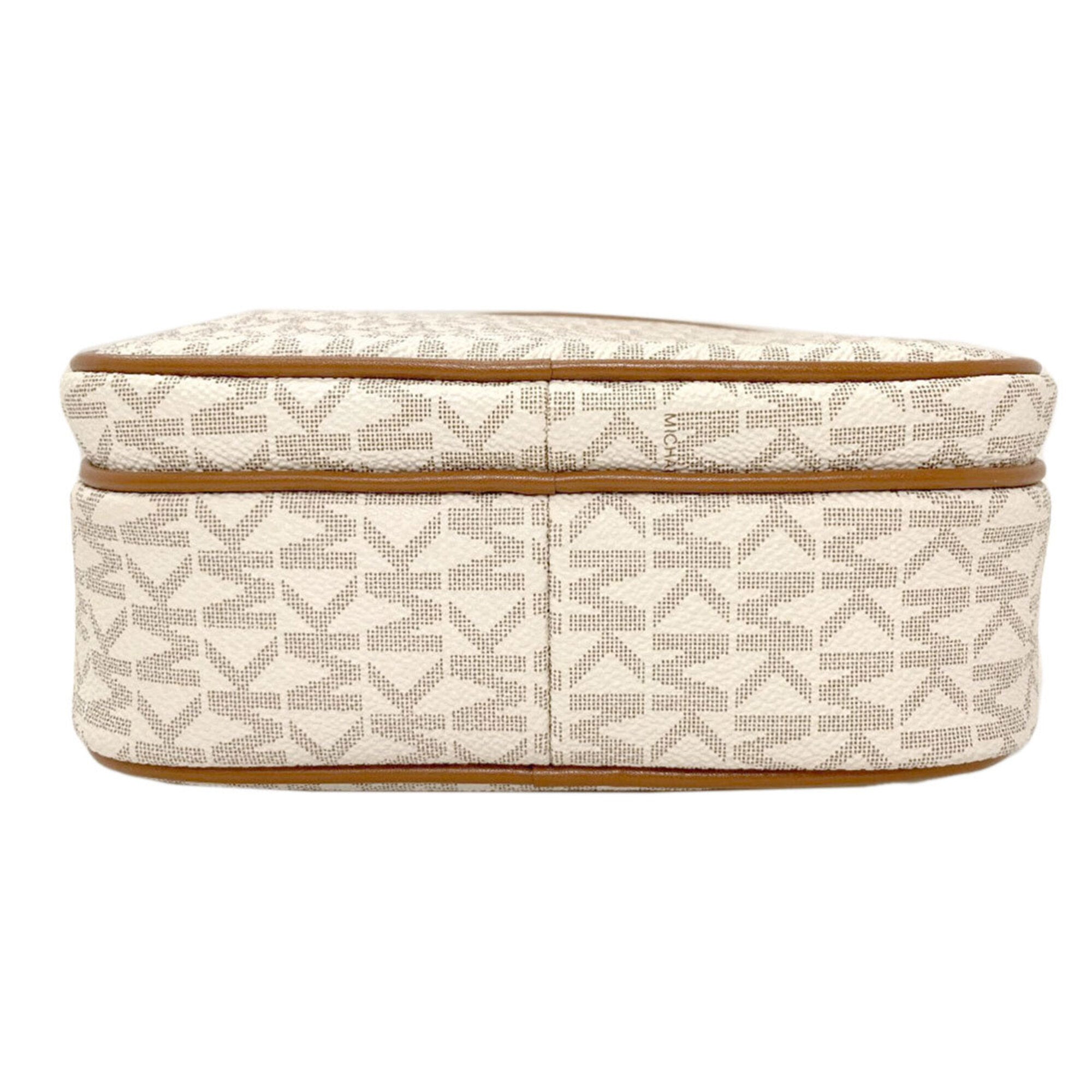 Michael Kors Beige Pvc Shoulder Bag (Pre-Owned)