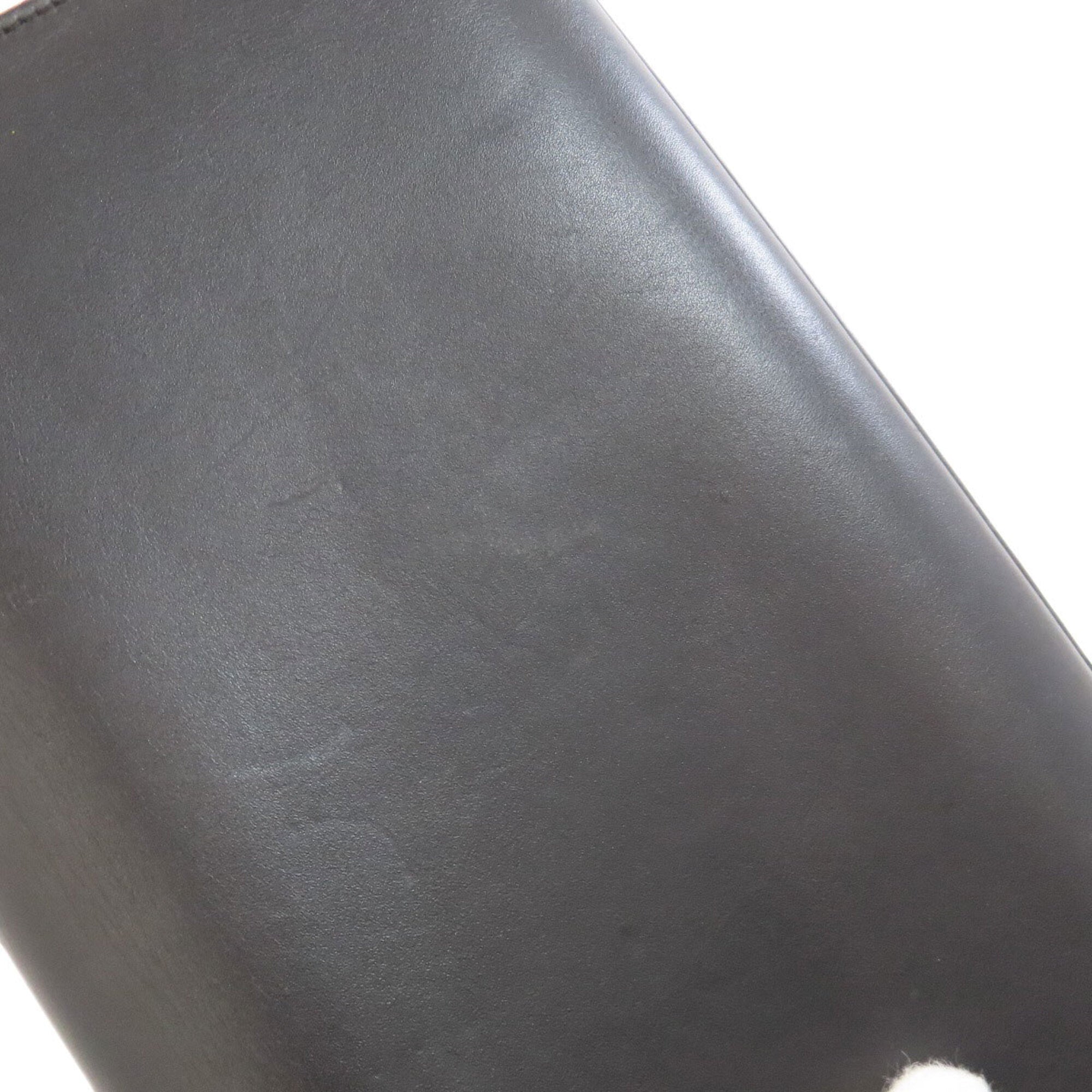 Yves Saint Laurent Black Leather Shoulder Bag (Pre-Owned)