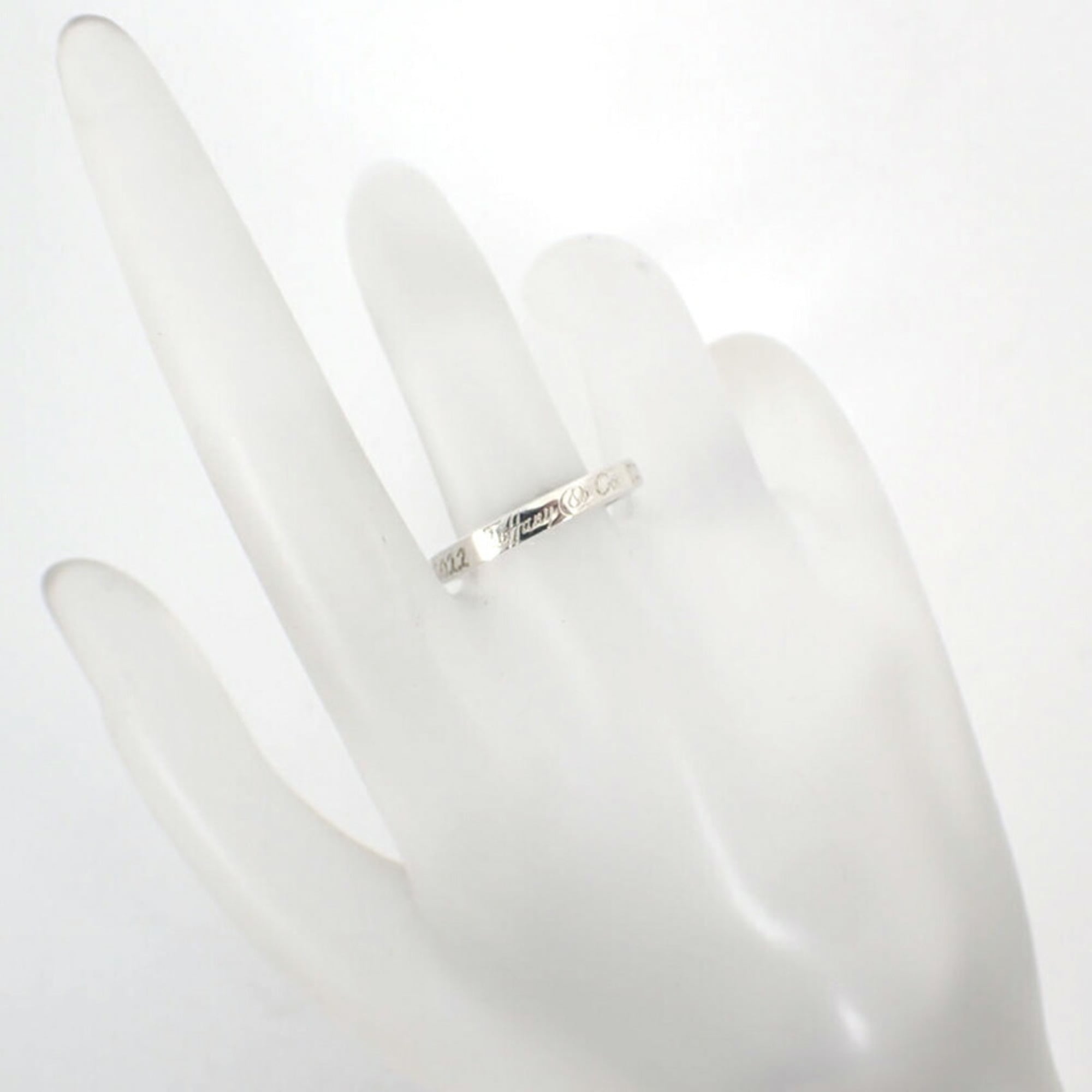 Tiffany Silver Sterling Silver 925 Band Ring (Pre-Owned)