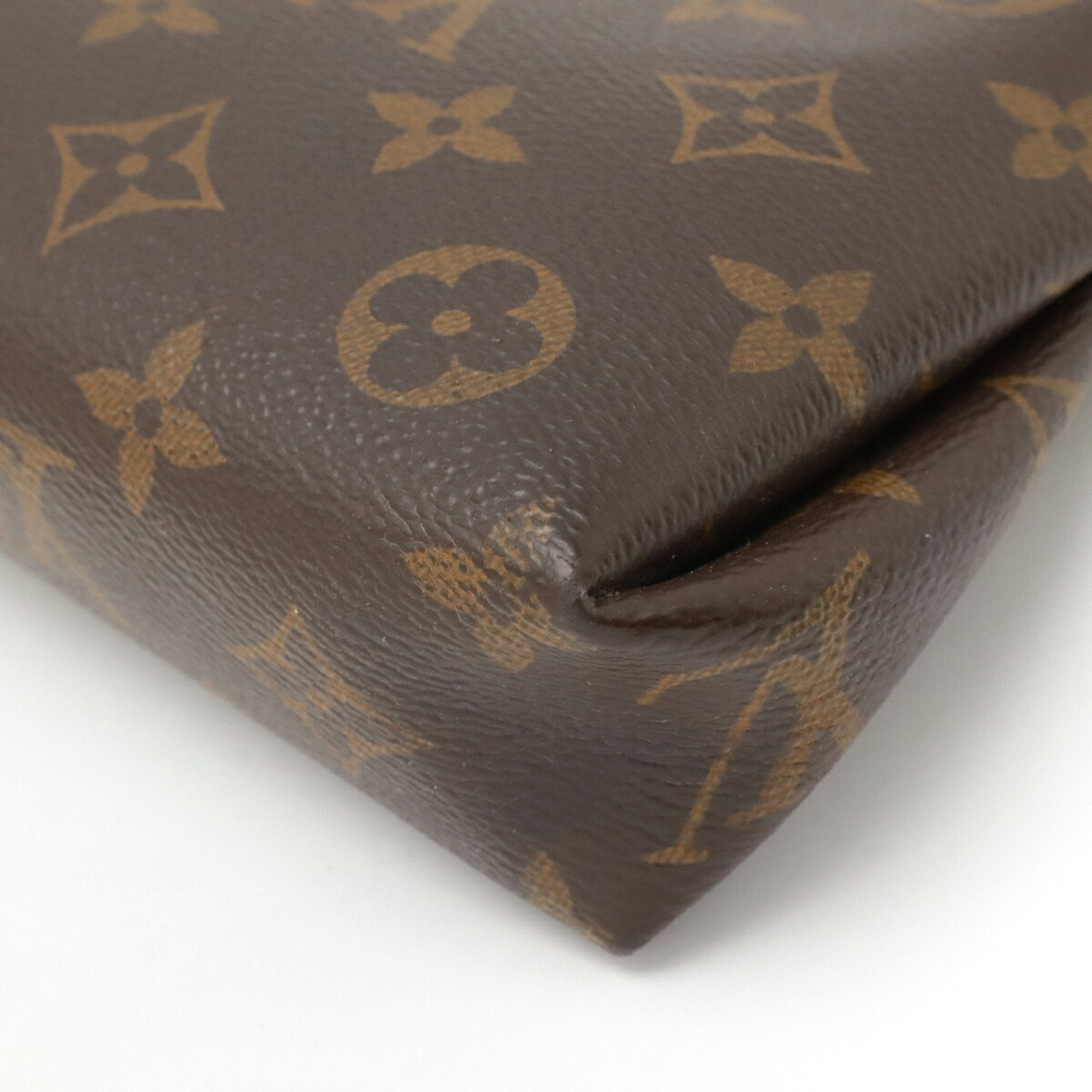 Louis Vuitton Cerise Monogram Red Color Monogram Leather Clutch Bag Shoulder Bag (Pre-Owned)