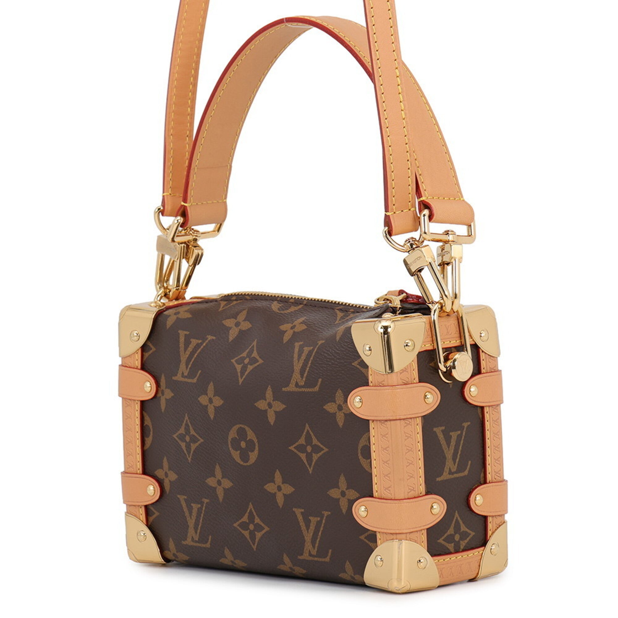 Louis Vuitton Brown Monogram Handbag Shoulder Bag (Pre-Owned)